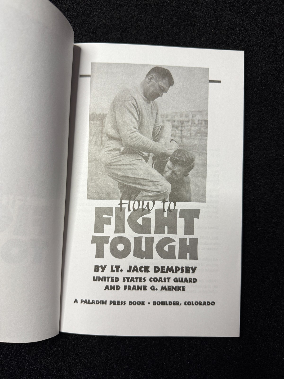 How to Fight Tough by Jack Dempsey (2002, Trade Paperback)