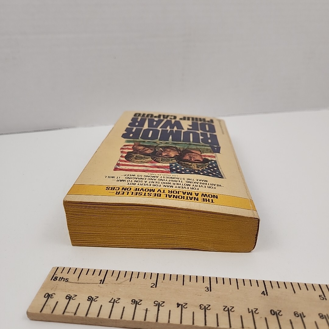 A Rumor of War by Philip Caputo (1978, Mass Market)
