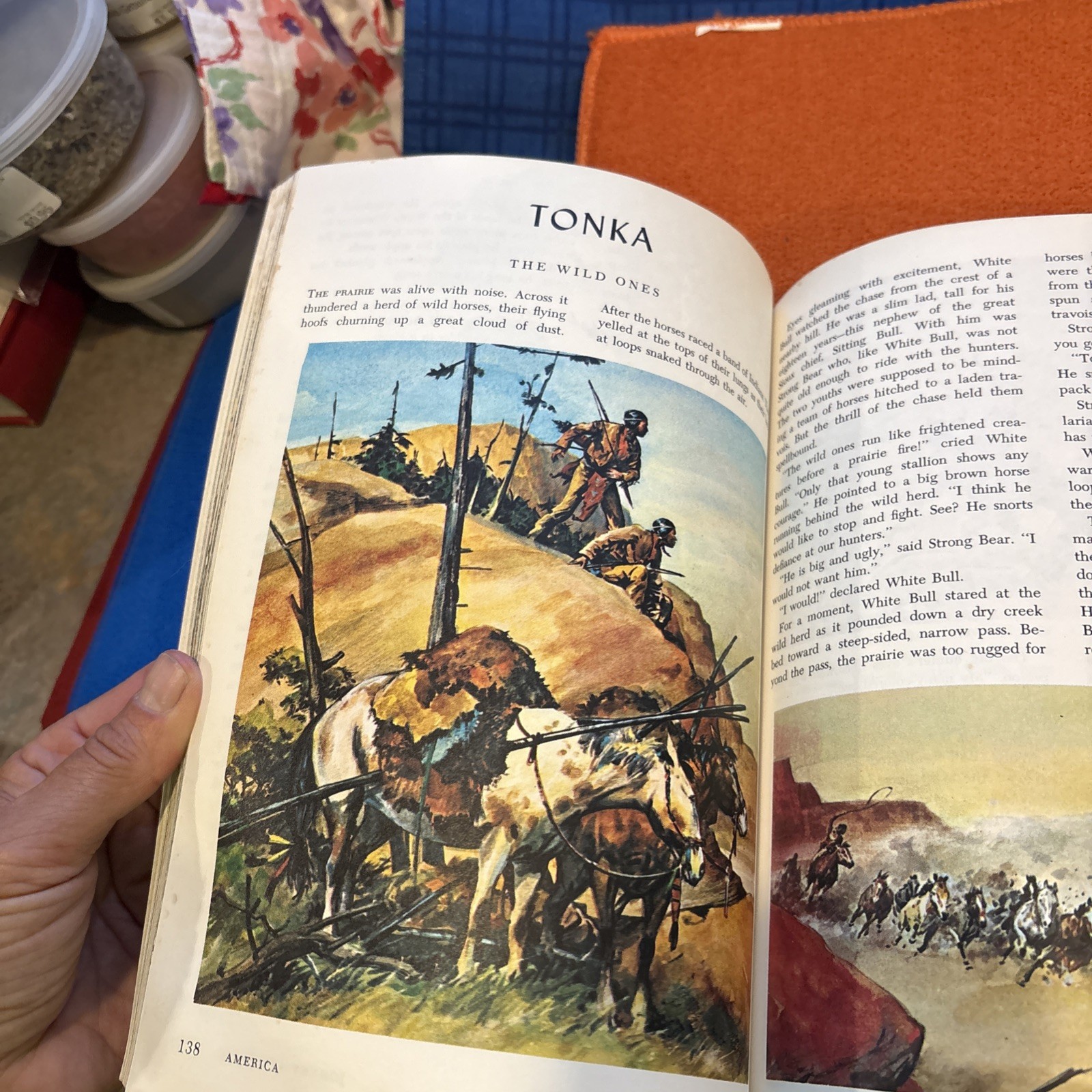 Vintage “Walt Disney’s America ” Hardcover Book 1965