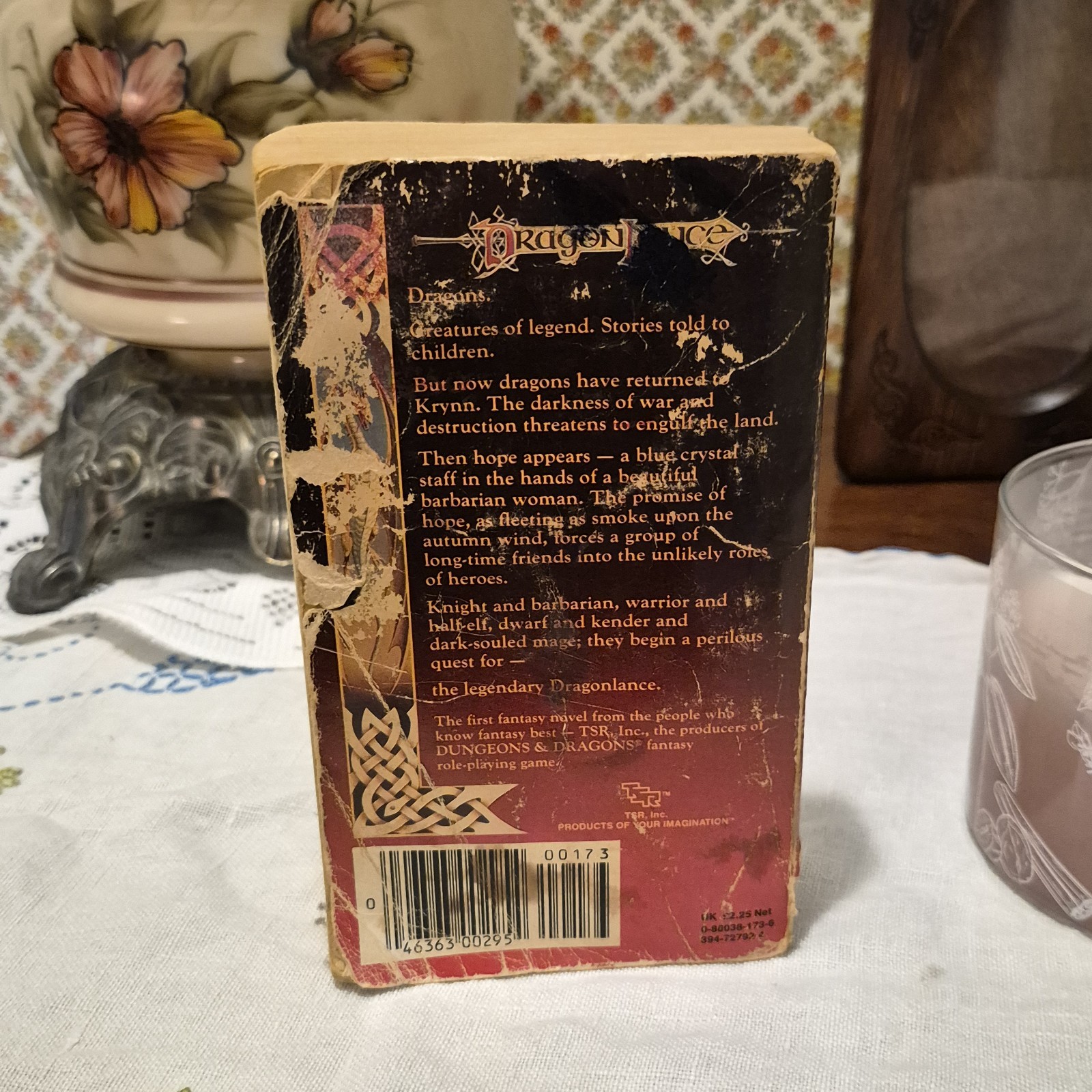 1984 Dragons of Autumn Twilight Dragonlance Chronicles Vol 1 FIRST PRINTING TSR