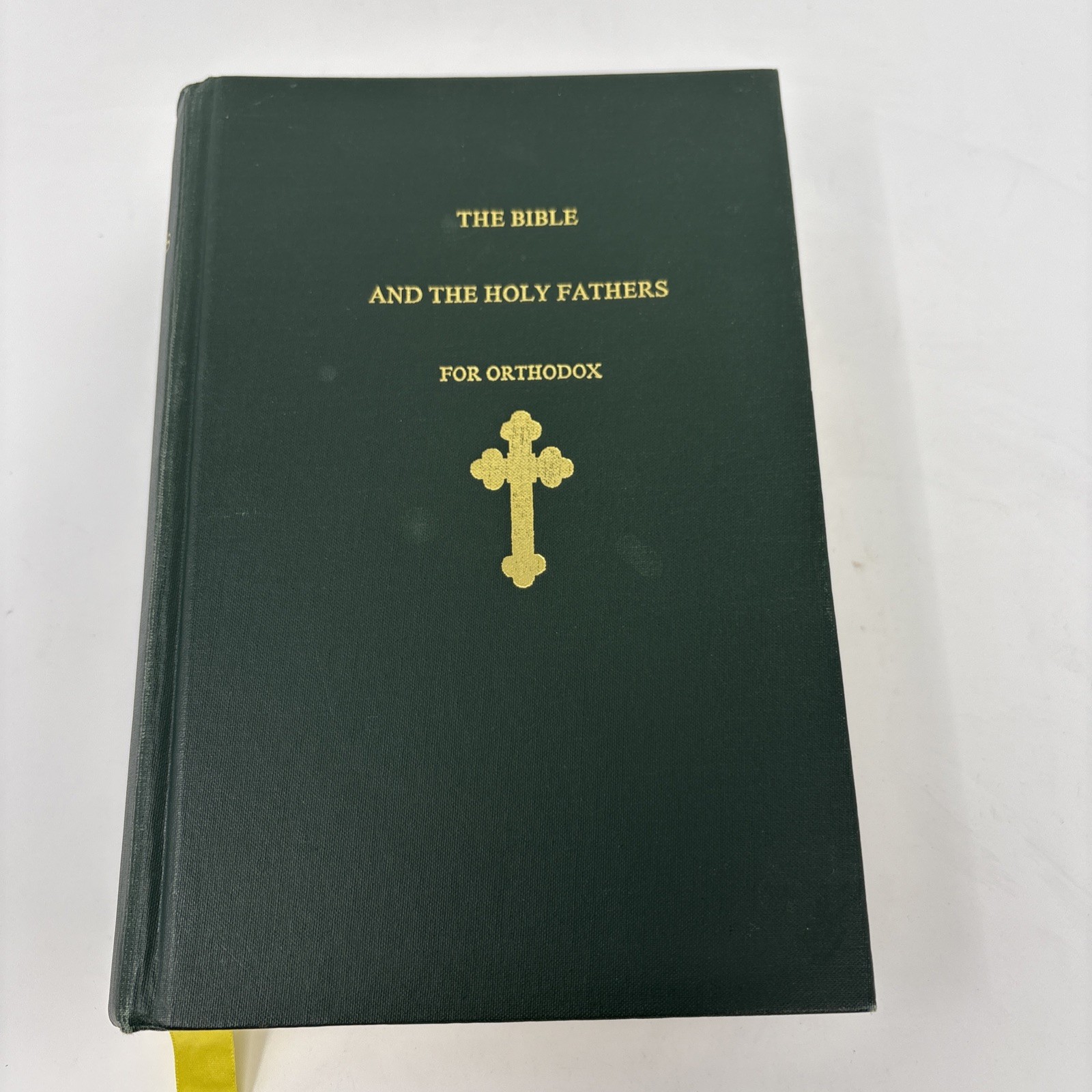 The Bible and the Holy Fathers for Orthodox: Daily Scripture Readings [HC]