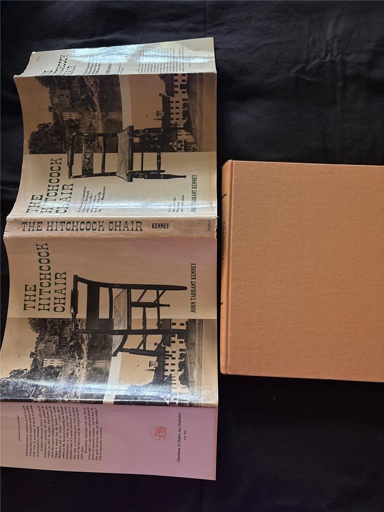 1971 1st HCDJ The Hitchcock Chair John Tarrant Kenney SIGNED & Museum Pamphlet
