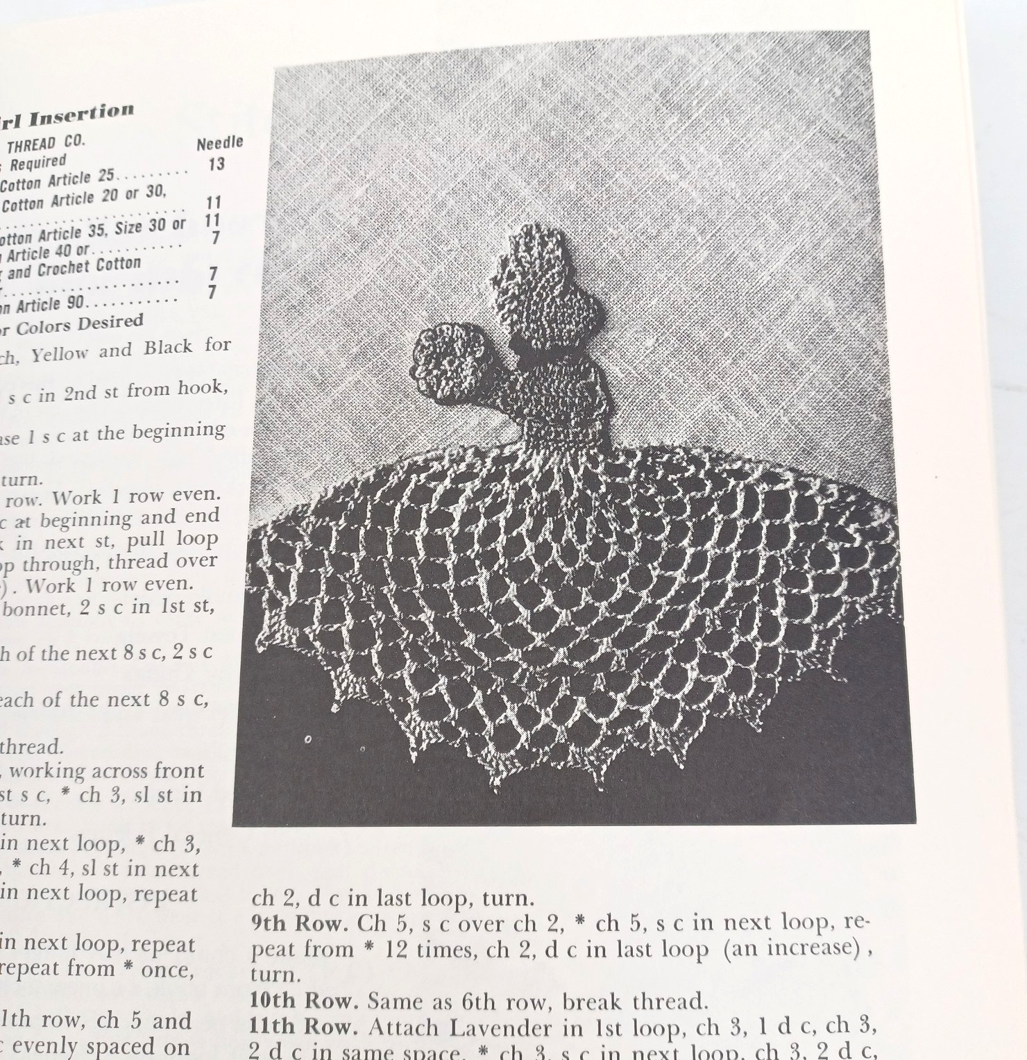Vintage 1980 Dover Needlework Series Crocheting Edging Rita Weiss Book