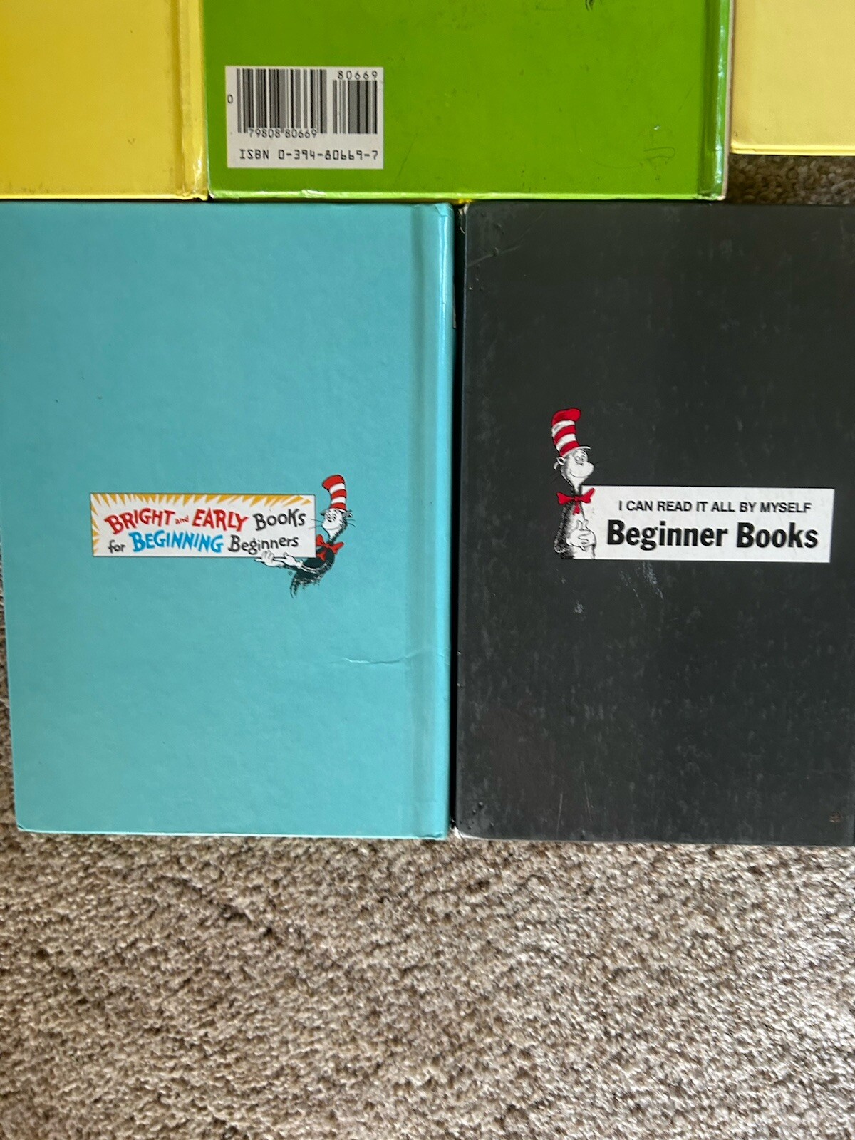 Lot of 21 DR SUESS Beginner Bright & Early Books, Berenstains Cat In The Hat