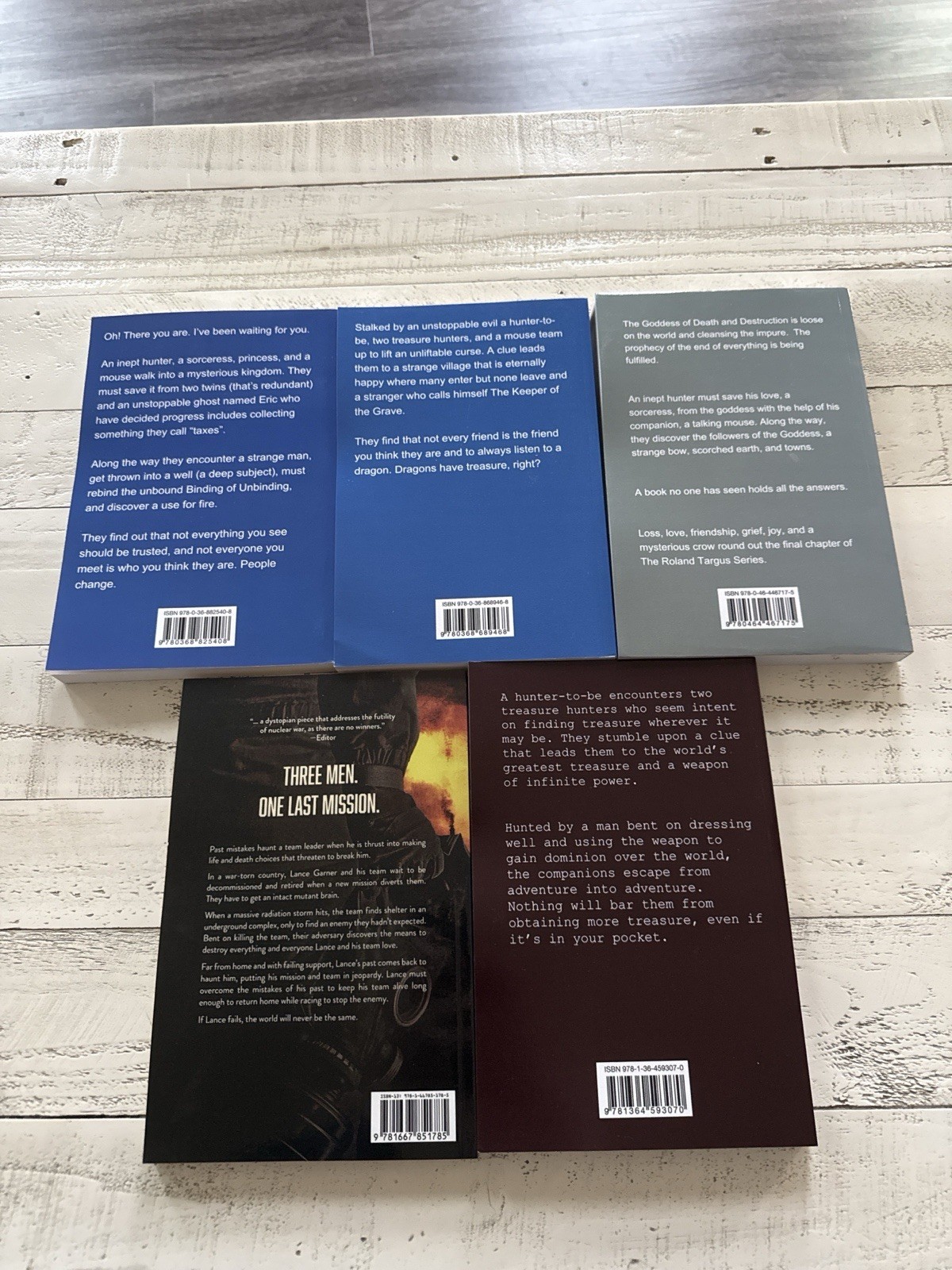 Serg Koren 5 Paperback Lot The Kingdom Curse Couple Scavenger Hunt Treasure