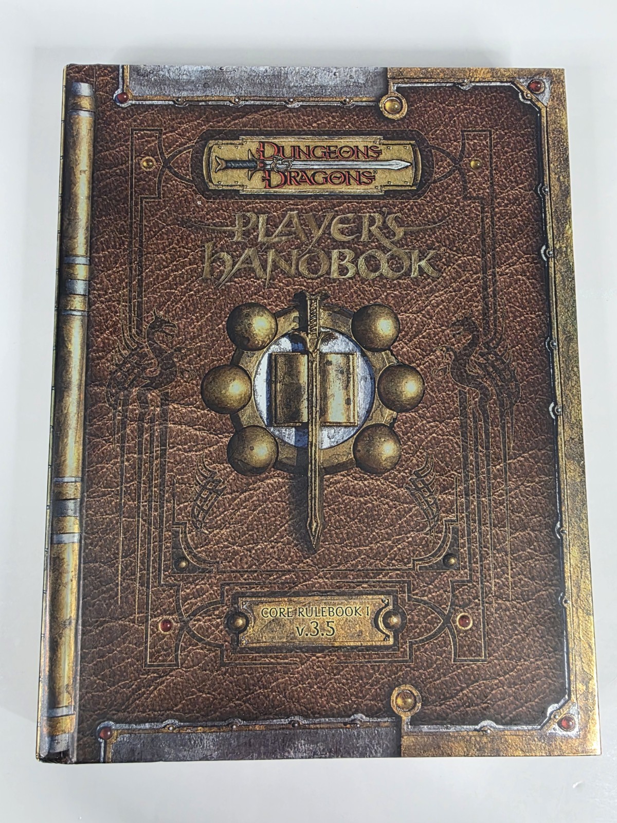 Dungeons and Dragons Players Handbook Core Rulebook I v.3.5 Hardcover Special Ed