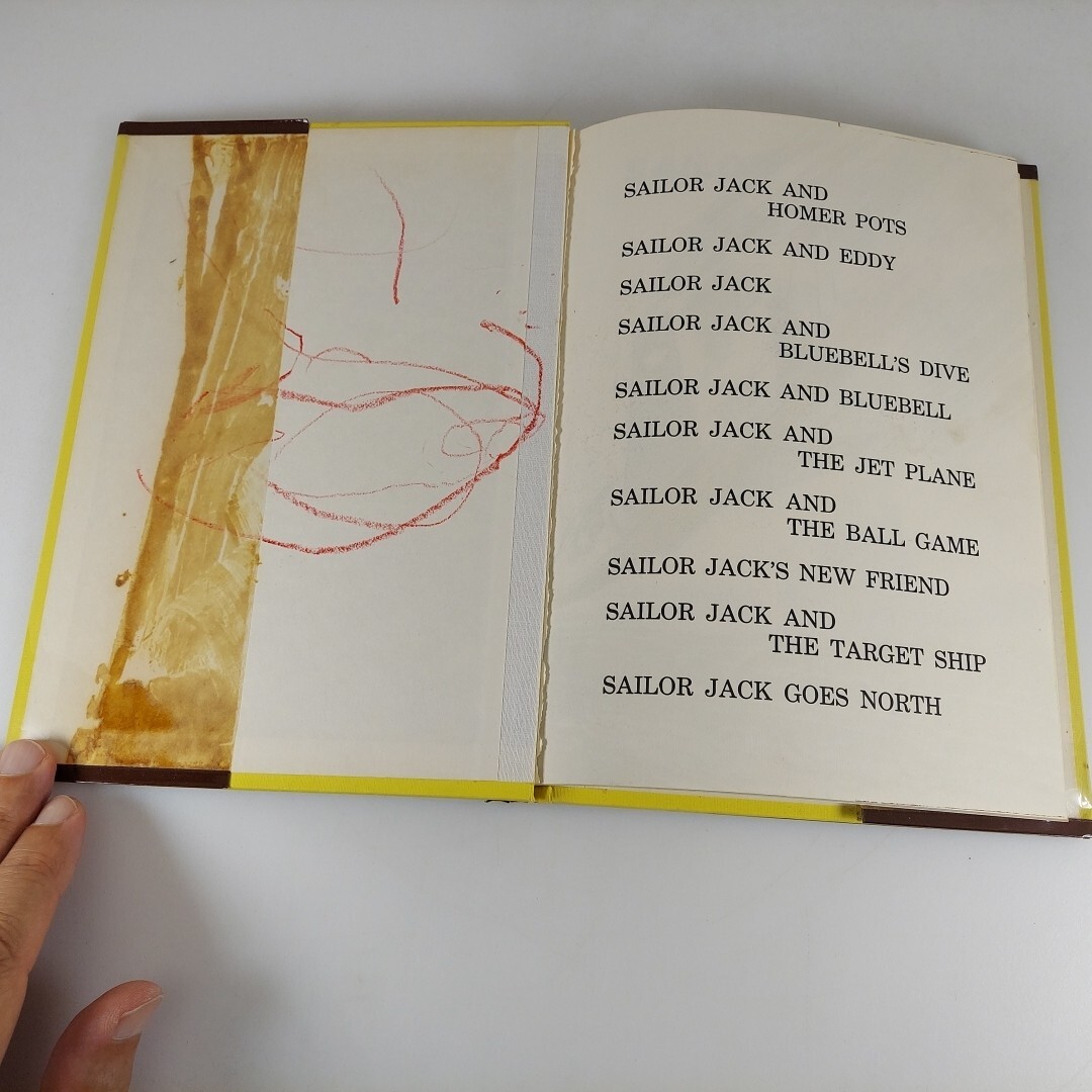Sailor Jack And The Jet Plane by Selma & Jack Wassermann 1962 HC Ex-Library