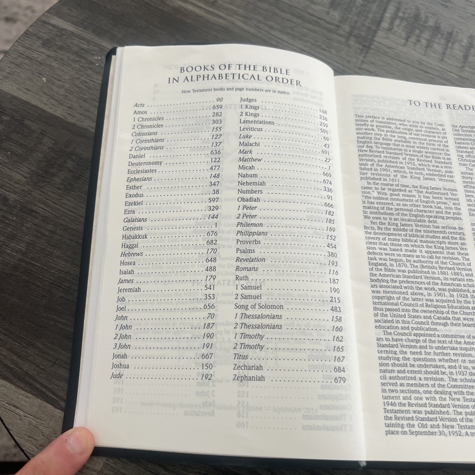 Holy Bible The New Revised Standard Version Hendrickson