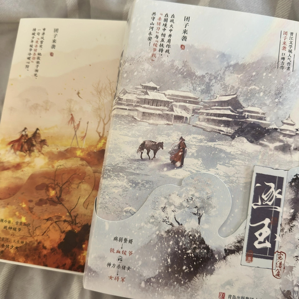 Zhu Yu Original Novel Books Love Story w/Poster Bookmark 逐玉 团子来袭著 张凌赫 田曦薇