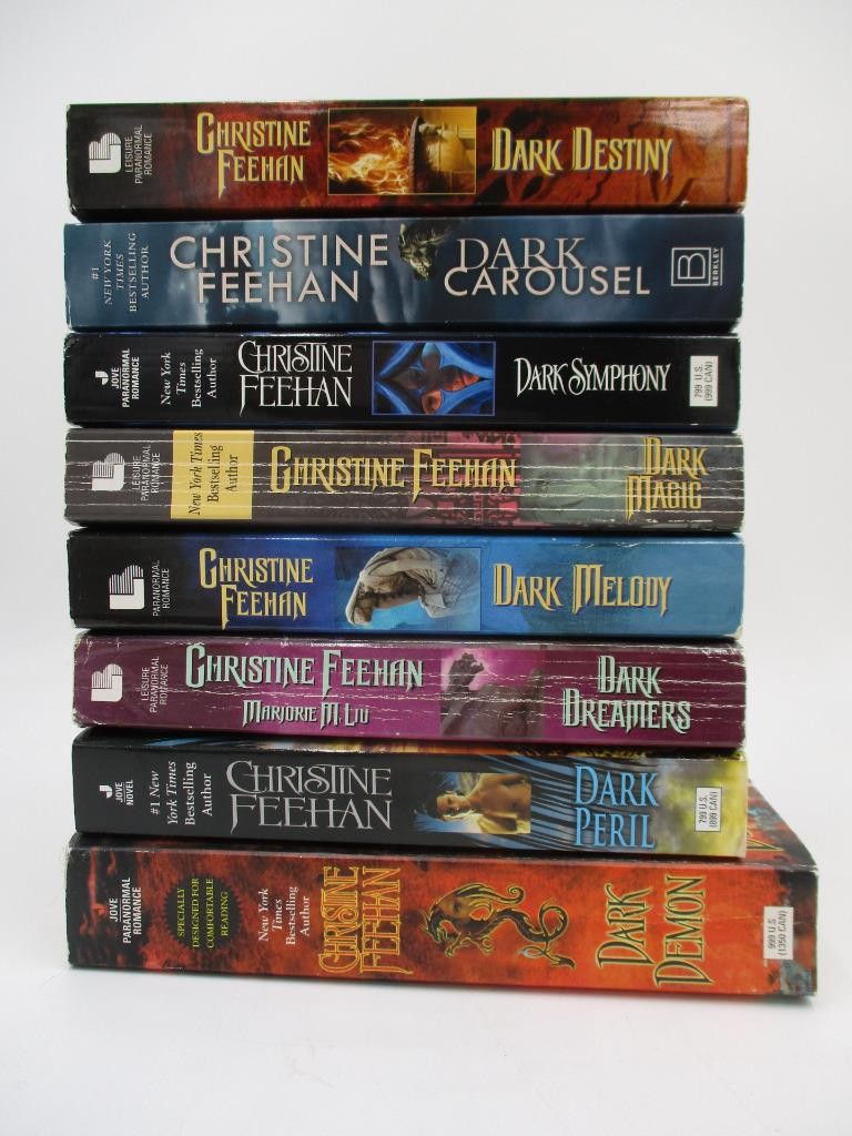 Lot 8 Christine Feehan Carpathians Dark Series Paranormal Romance PB Books
