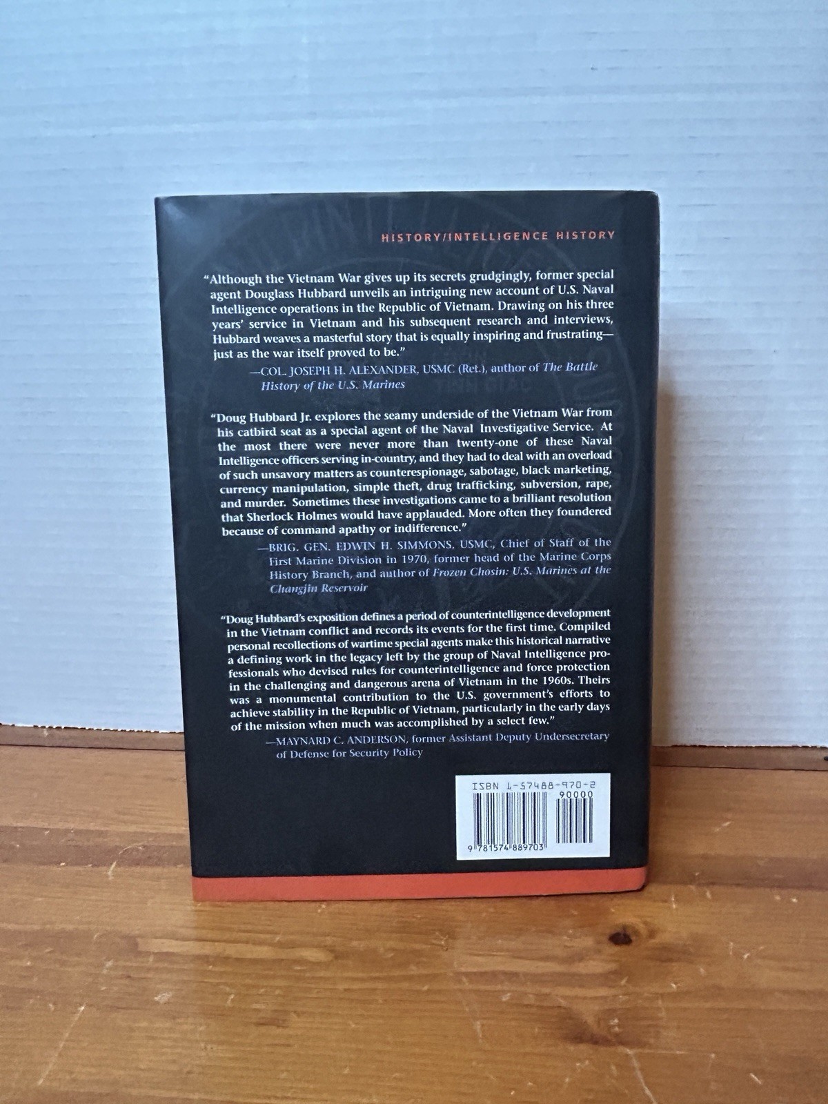 Special Agent, Vietnam : A Naval Intelligence Memoir by Douglass H. Hubbard…