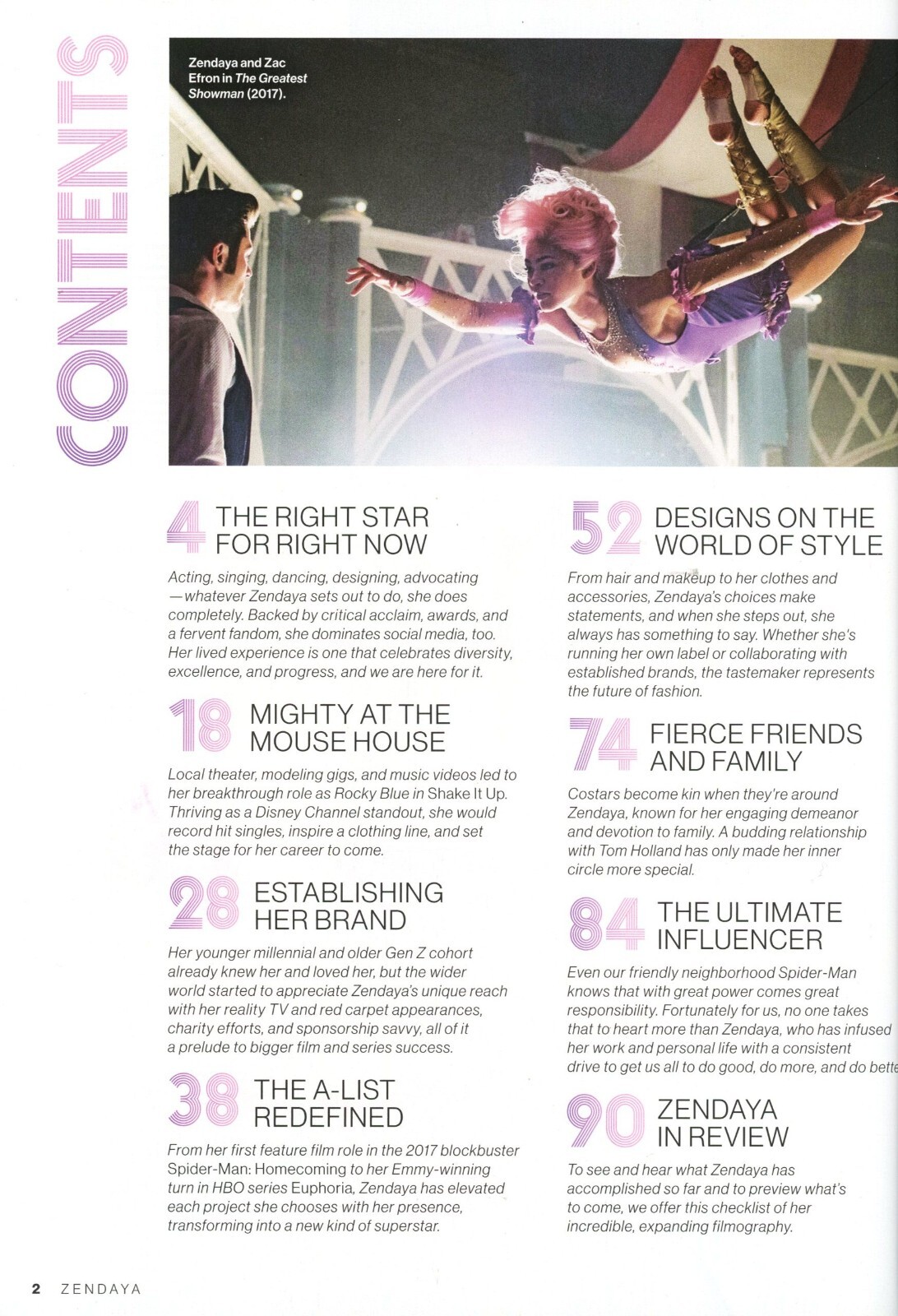 POP ICONS Magazine – The Story of Zendaya