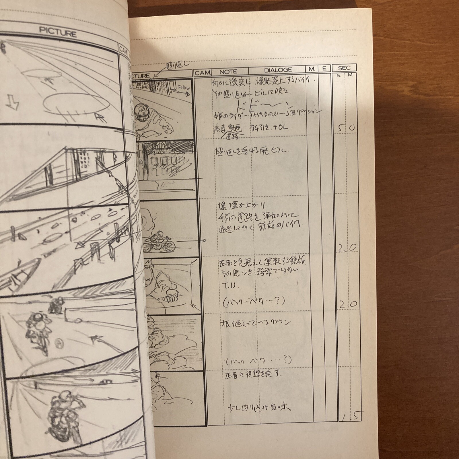AKIRA Storyboard Collection 1 THE CONTINUITY OF AKIRA Katsuhiro Otomo Art Book