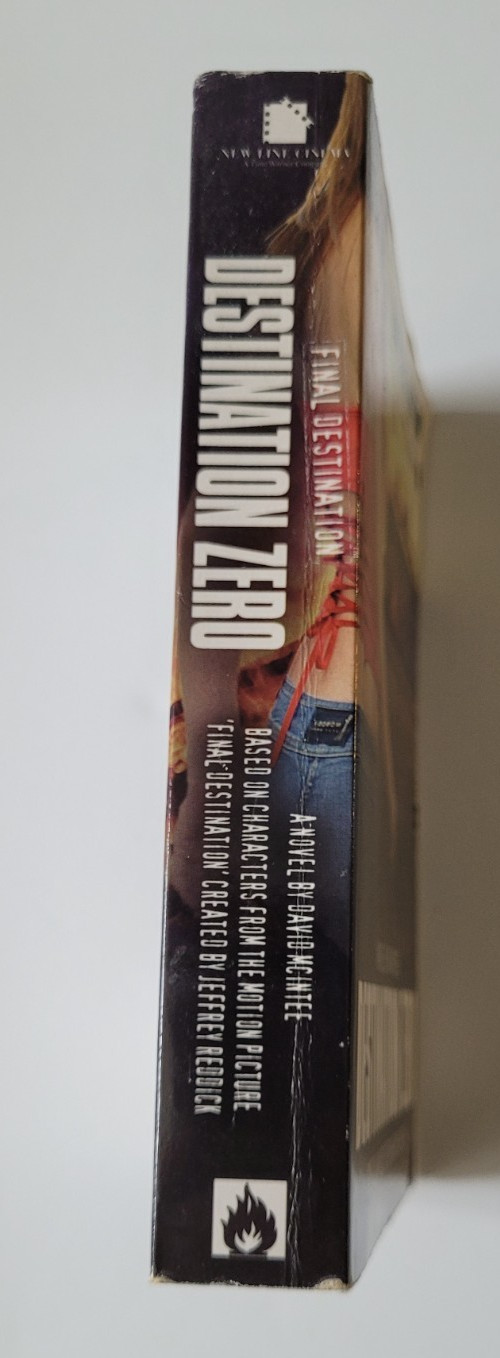 Destination Zero by David McIntee Black Flame 2005 Final Destination novel