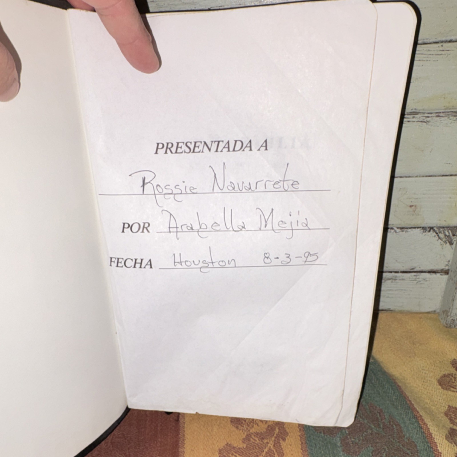 Santa Biblia Holy Bible, Holman Bible Publishers, Learher, Bilingual, 1988