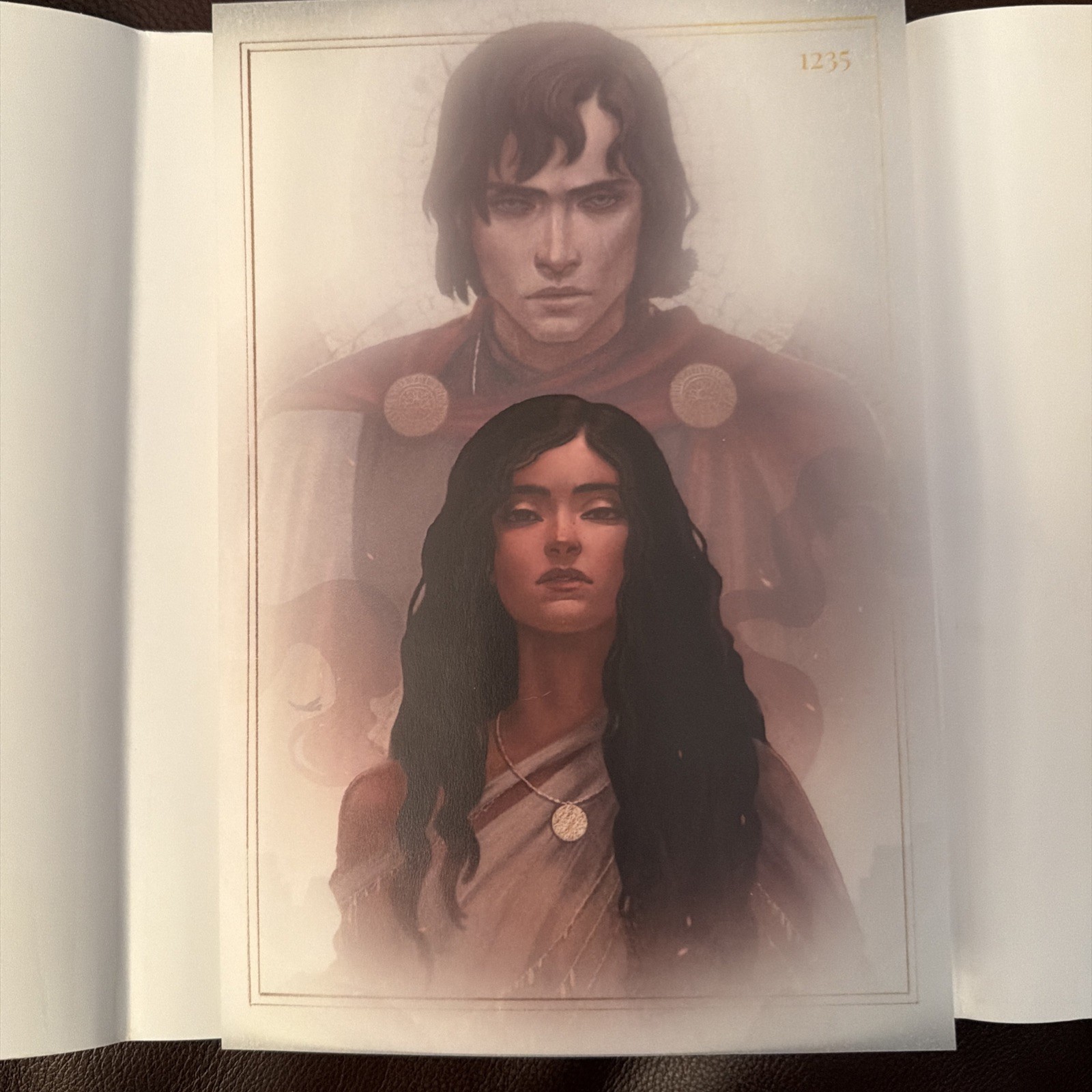 Fallen City by Adrienne Young (2025, HC) Hand-Signed With Photos & Page Overlay