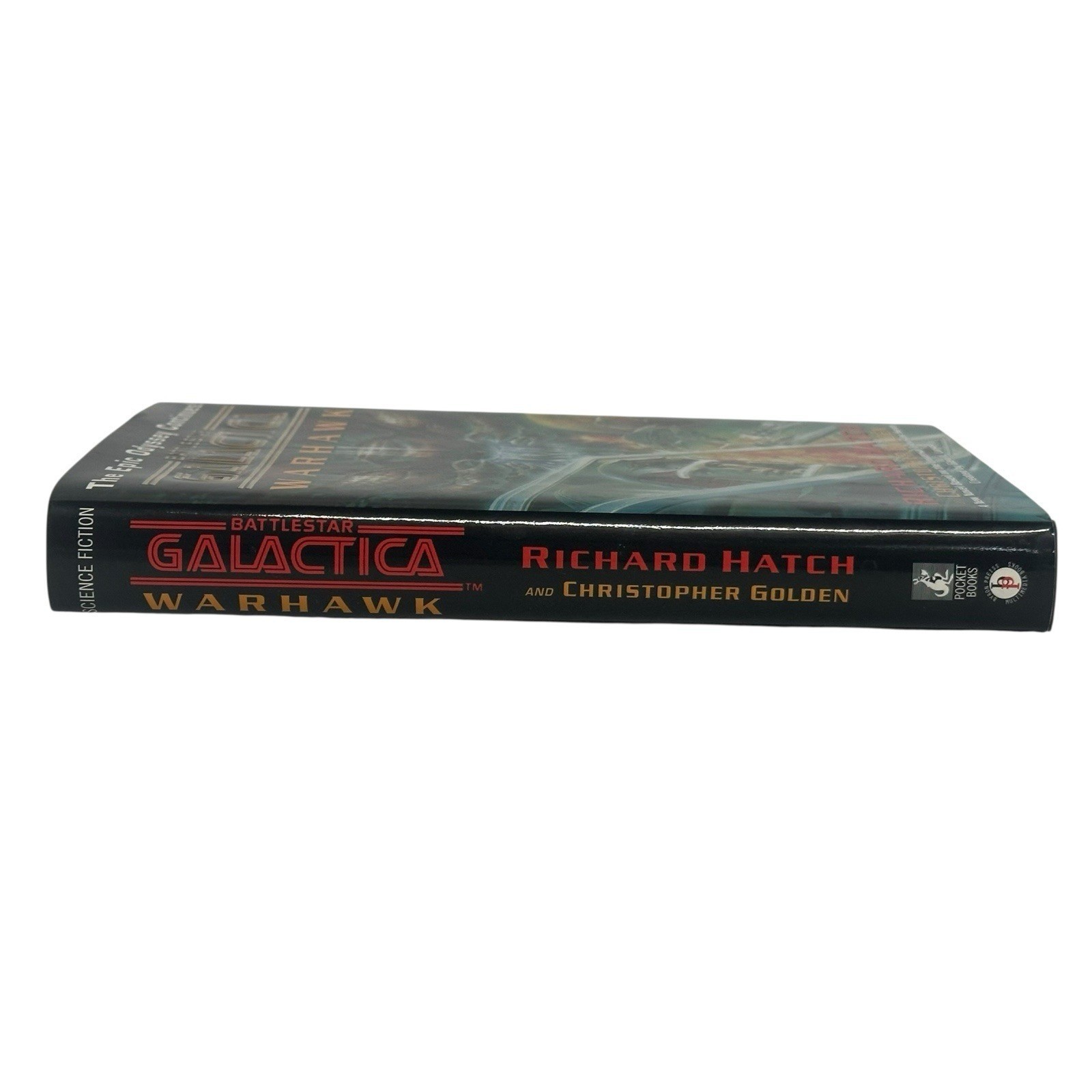 Warhawk Hardcover Book by Richard Hatch – Battlestar Galactica – 1998 1st / 1st