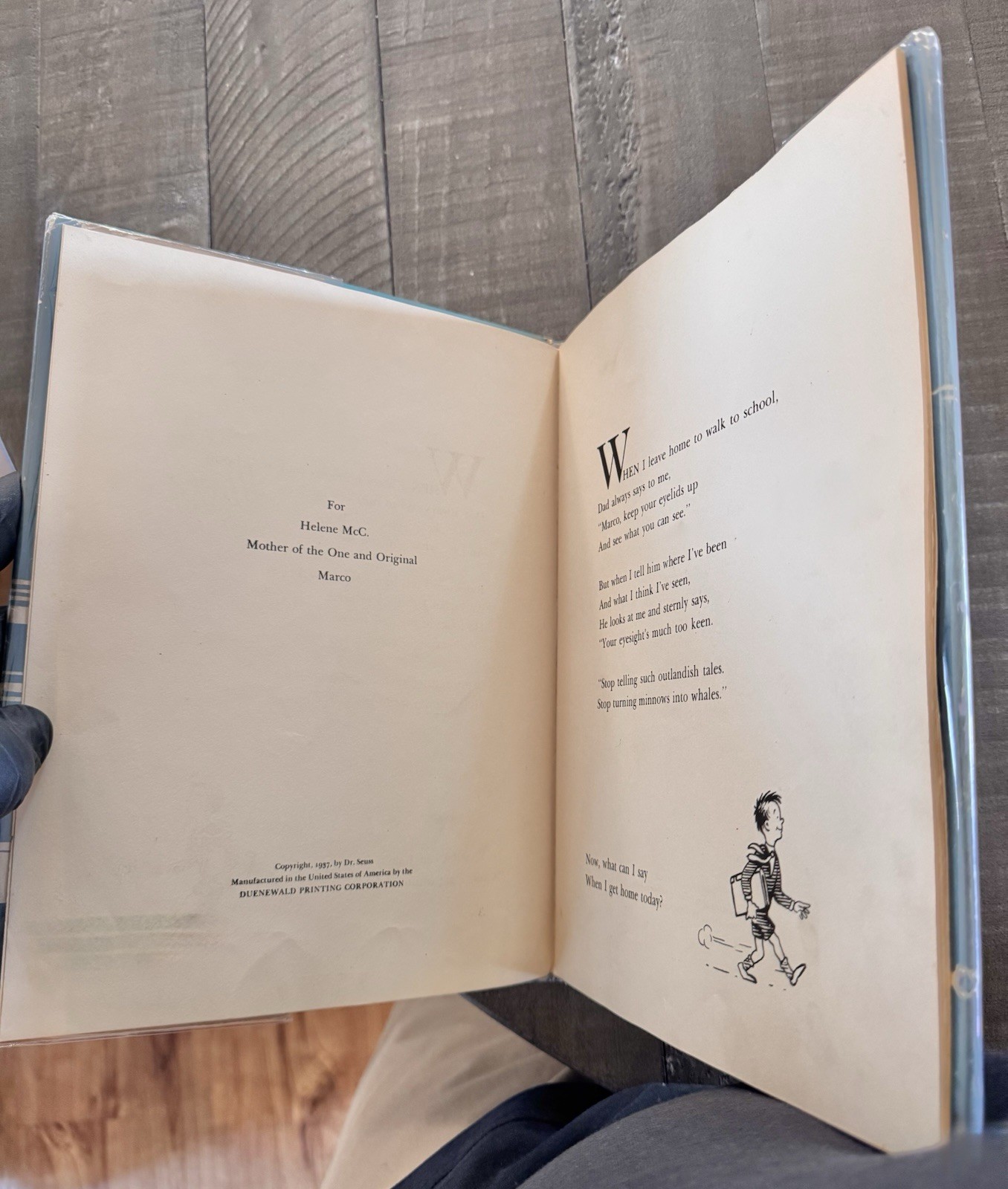 1937 DR SEUSS MULBERRY STREET 1ST STATE / 1ST EDITION w/DUST JACKET ~ $7500 Firm