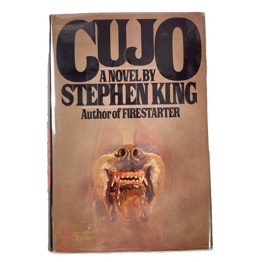 Cujo by Stephen King – Viking 1981 – HC/DJ Book Club Edition BCE