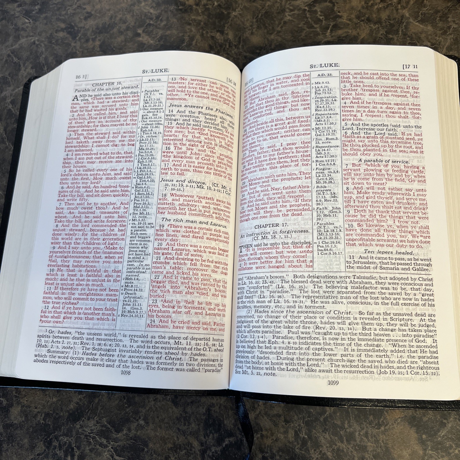 KJV HOLY BIBLE Scofield Study System Leather Book Red Letter 291RL Oxford Press