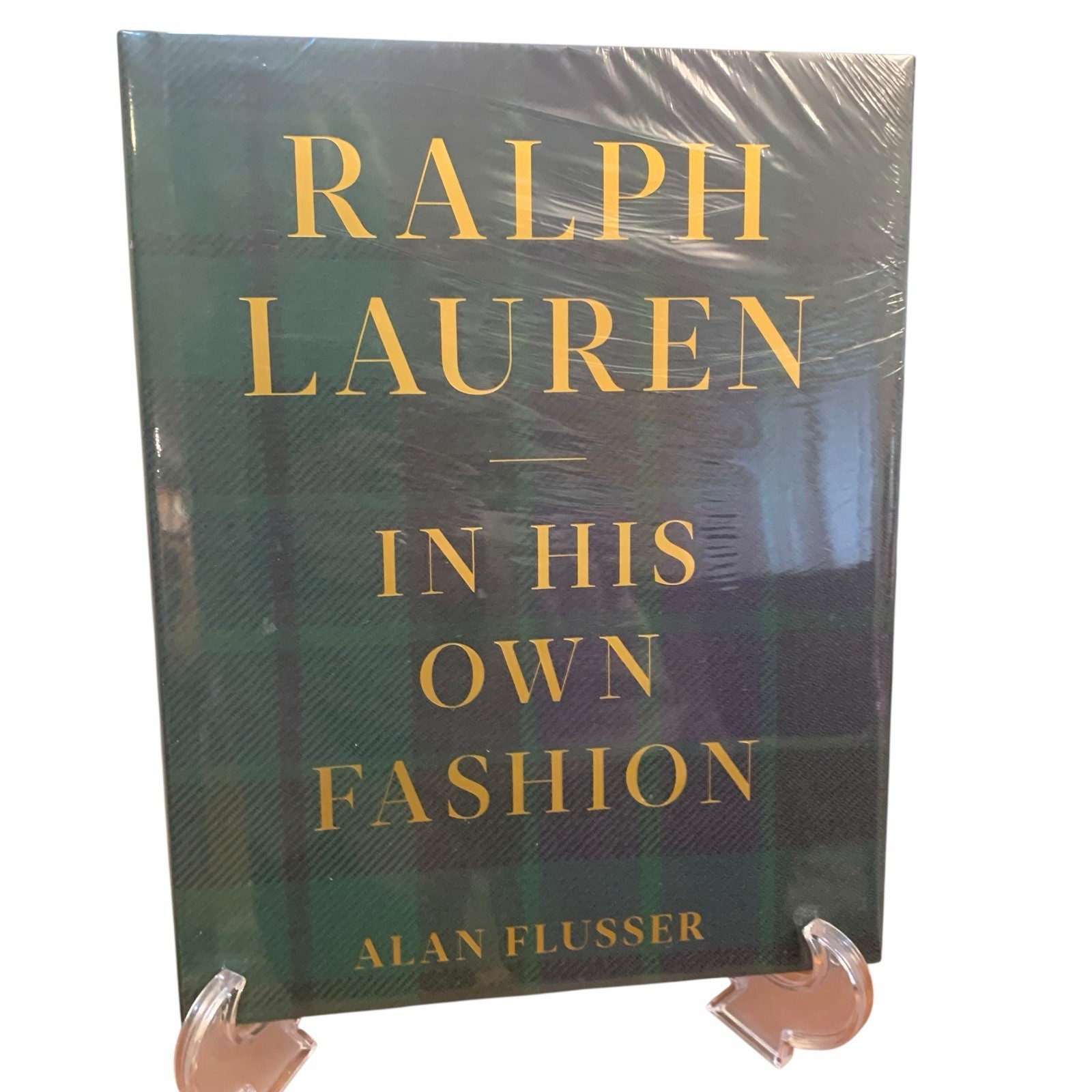 Ralph Lauren In His Own Fashion Coffee Table Book Luxury Home Decor New Sealed
