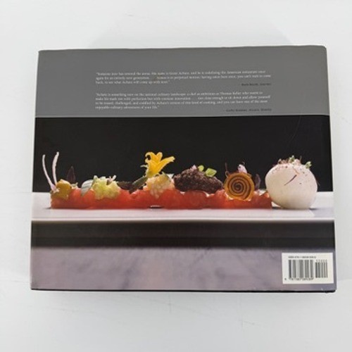 Alinea Cookbook Grant Achatz Hardcover Ten Speed Press 2008 Molecular Gastronomy