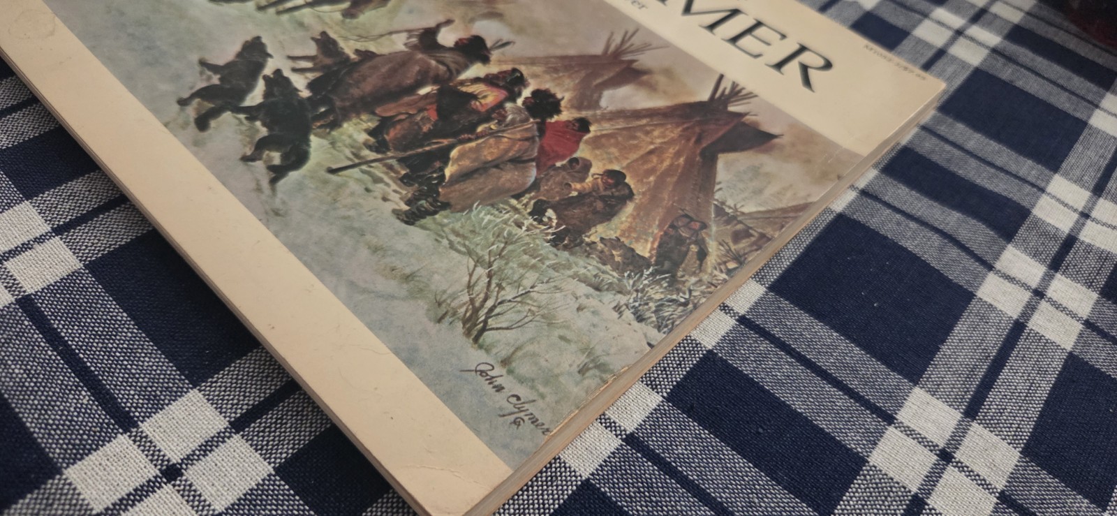 THE WESTERN PAINTINGS OF JOHN CLYMER FIRST EDITION GOOD CONDITION