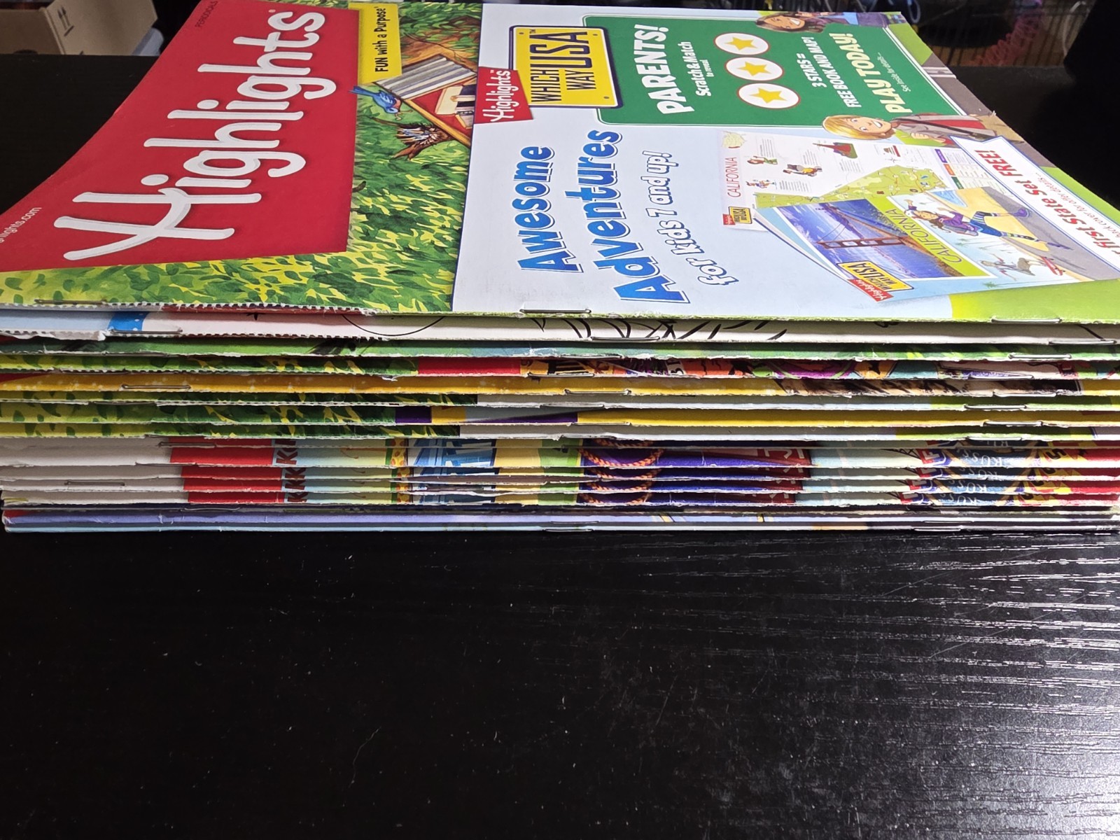 New- 15 Highlights Magazine Lot from 2019-2020 – Unmarked In