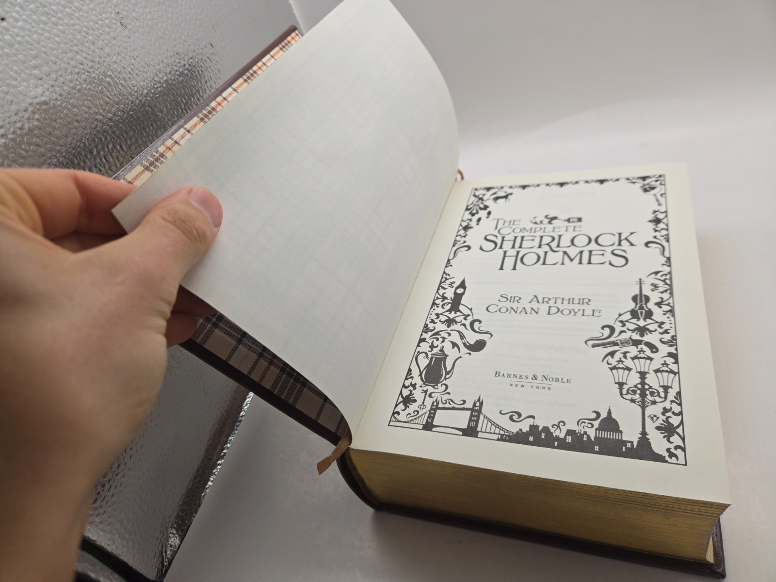 The Complete Sherlock Holmes Sir Arthur Conan Doyle HC Barnes & Noble 2009