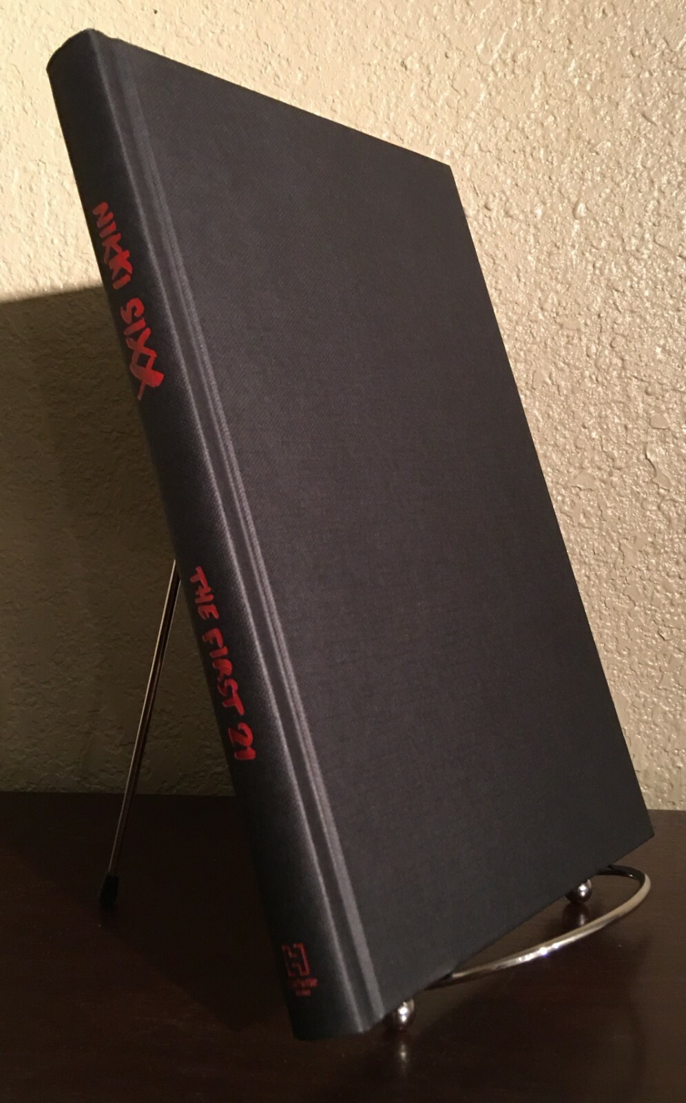SIGNED ~ THE FIRST 21 : Memoir by Nikki Sixx (2021, Hardcover) 1st/1st