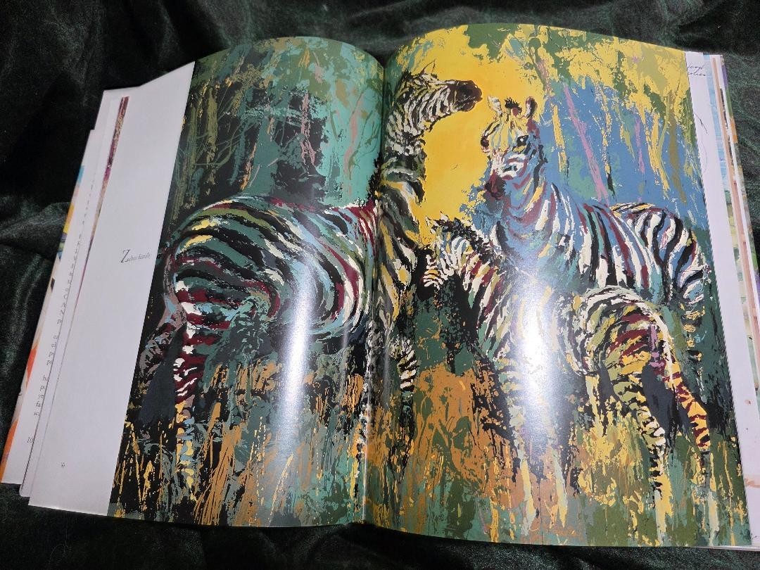 LEROY NEIMAN ON SAFARI – Beautiful Hardcover GREAT Condition!