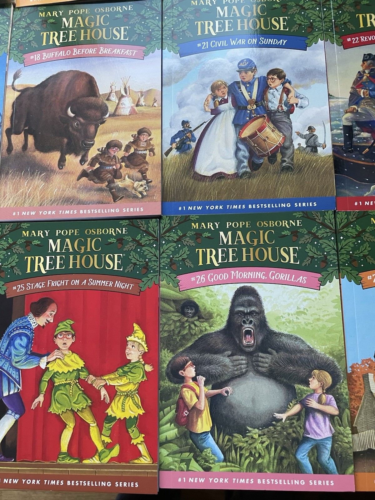 15 Magic Tree House Books by Mary Pope Osborne – Scholastic Paperback