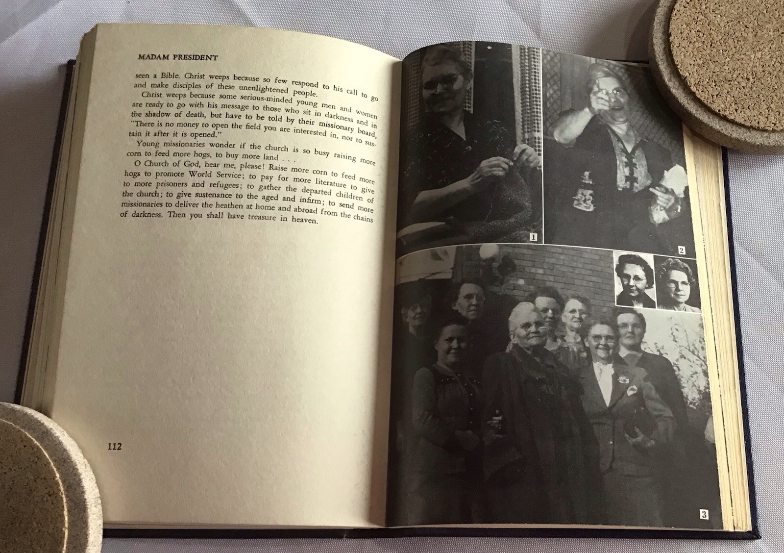 MADAM PRESIDENT THE STORY OF NORA HUNTER 1951 HB DJ Very Good