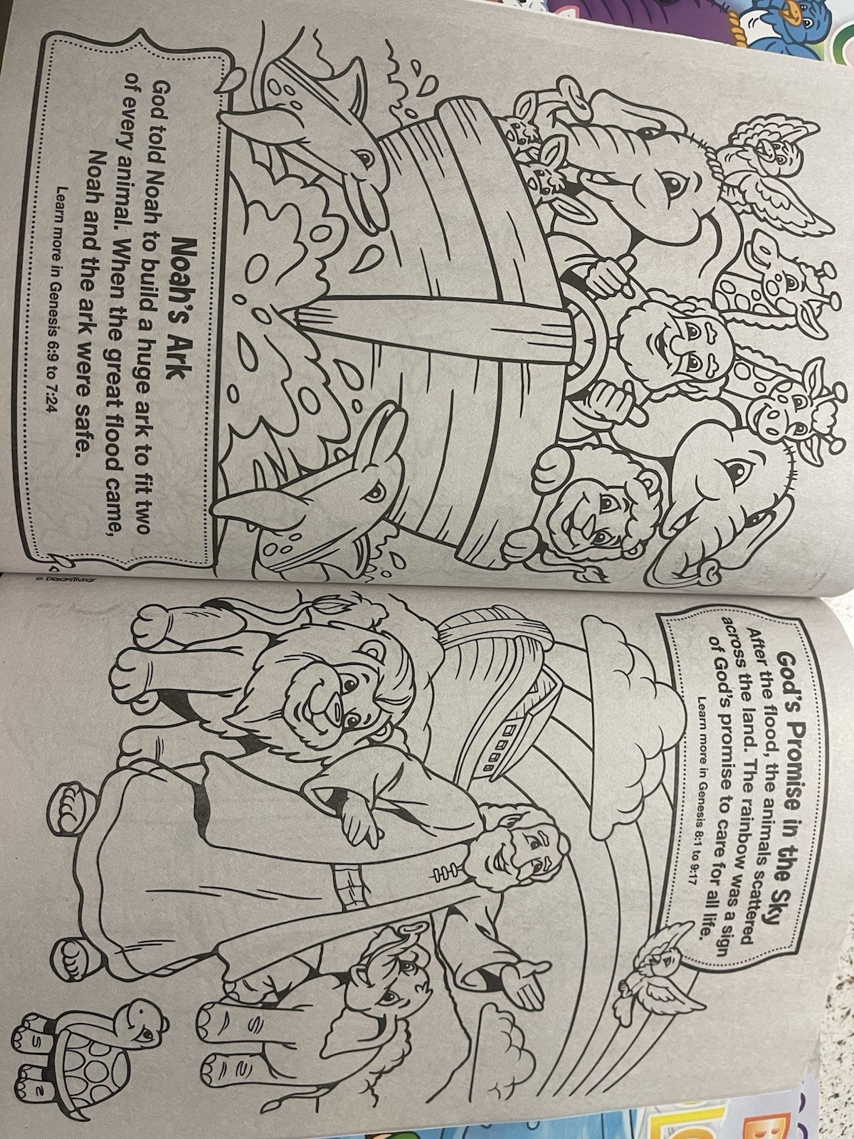 Bible Fun Colortivity Activity & Coloring Book Set of 4 Over 250 pages Assorted