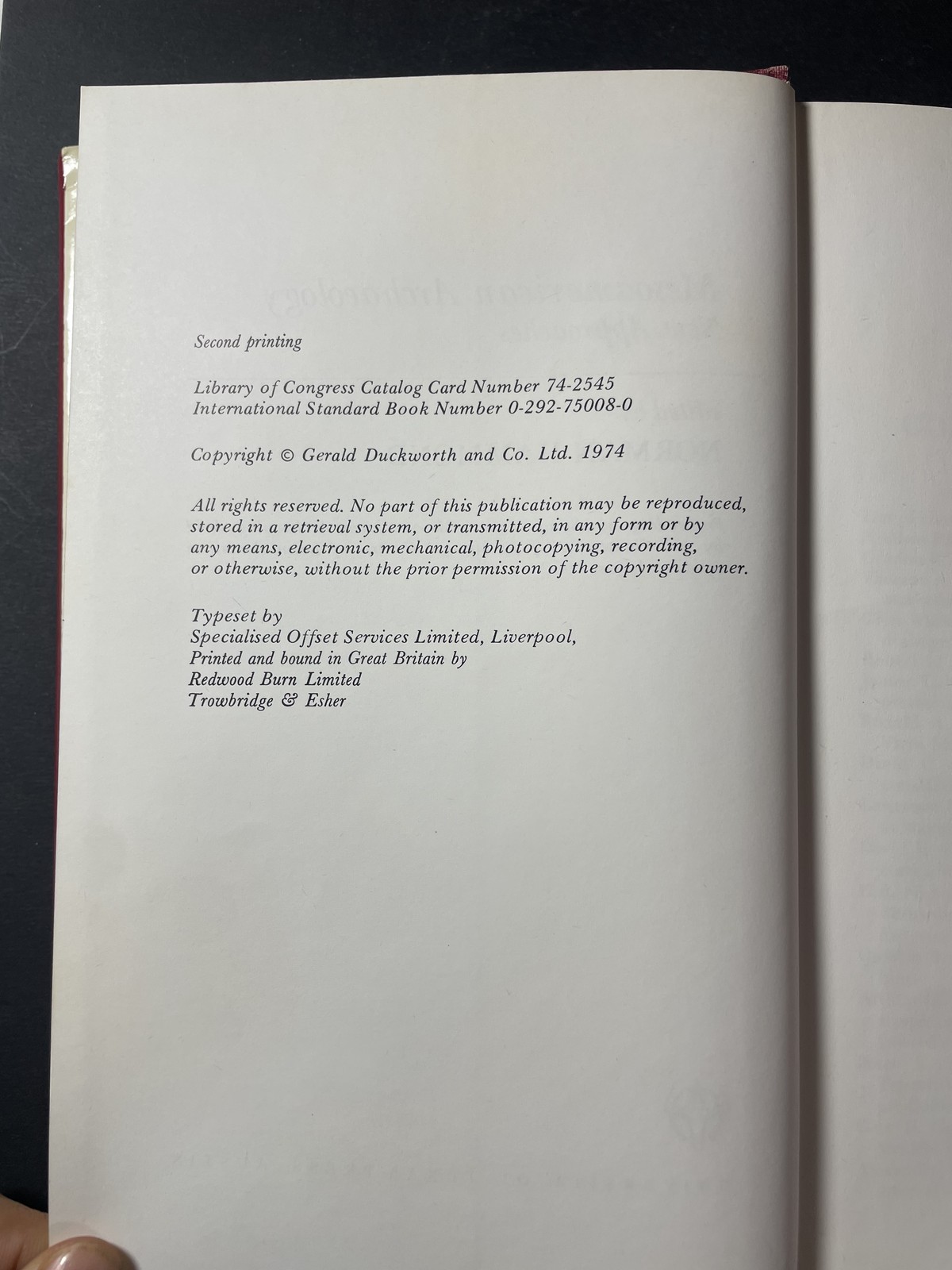 Mesoamerican Archaeology New Approaches Edited by Norman Hammond Hardcover 1974