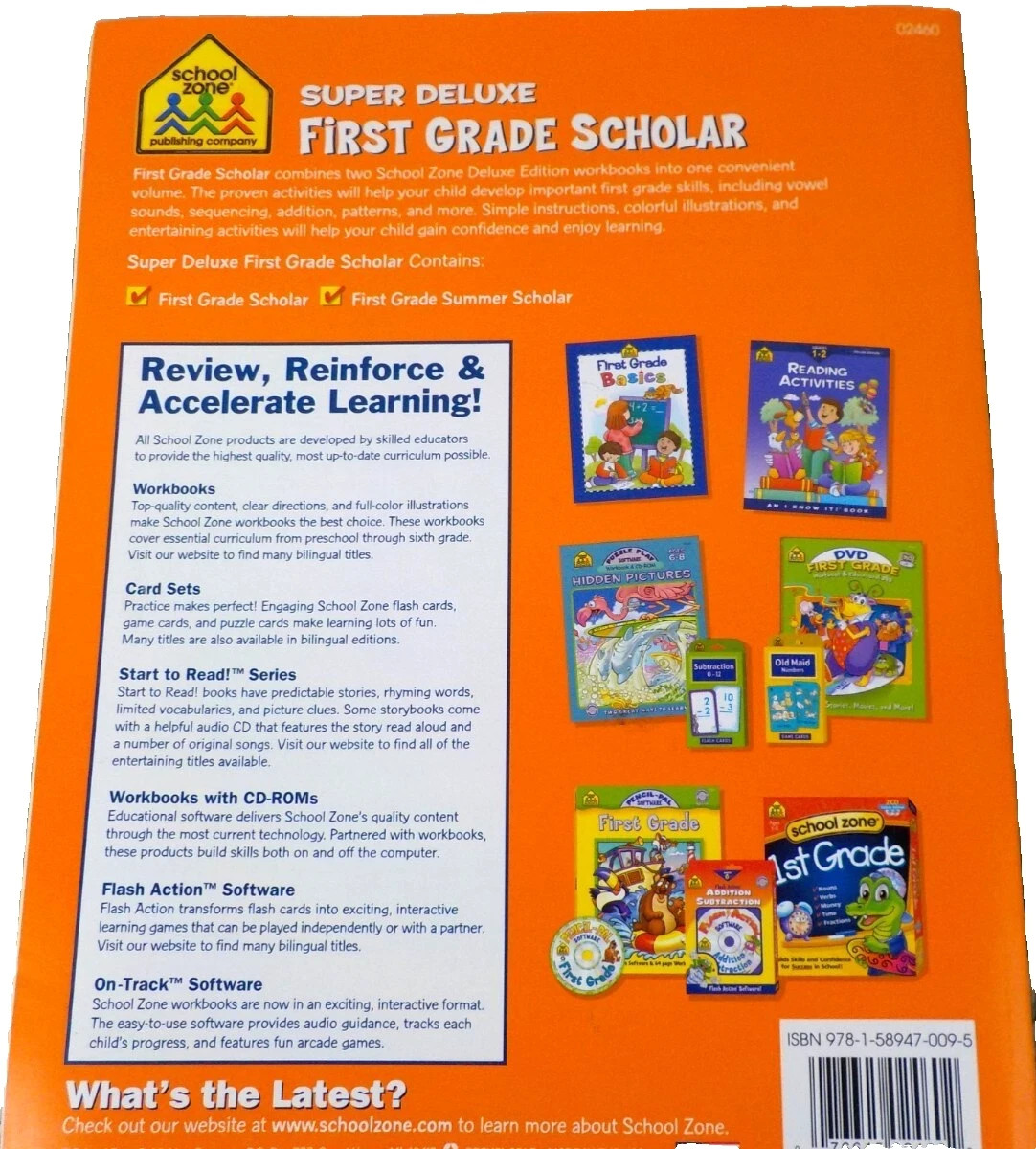 Super Deluxe 1st Grade Scholar By School Zone Publishing Co. (crate-32-1400