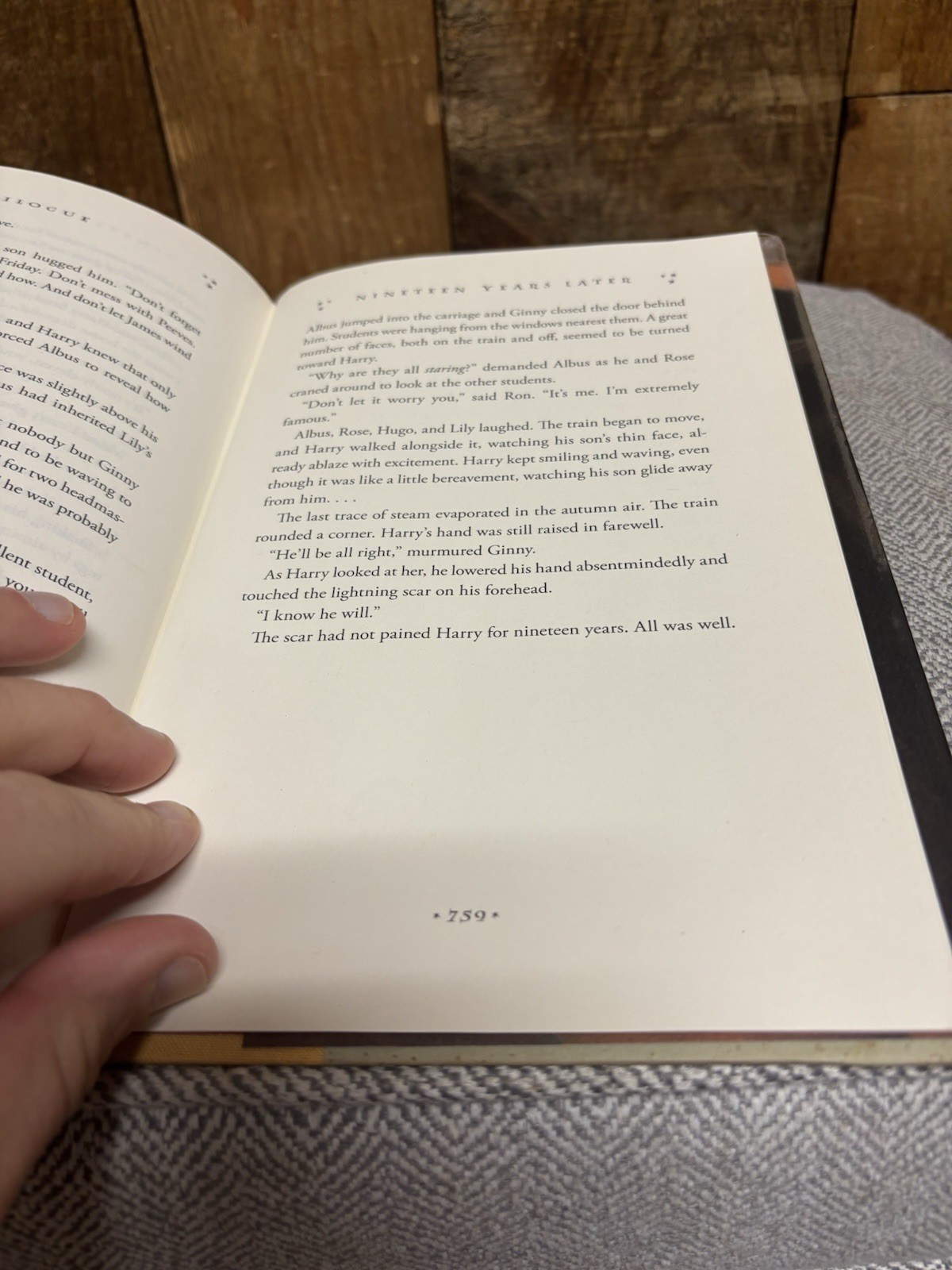 Harry Potter and The Deathly Hallows Rare 1st ed/1st printing-*759 Page Error