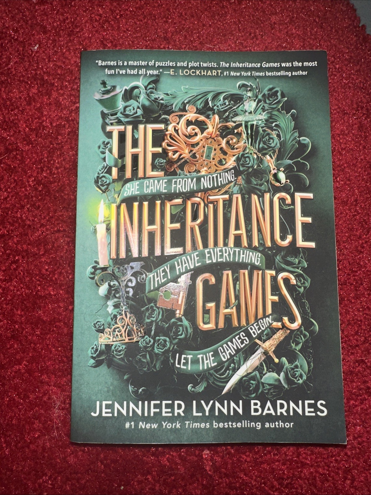 The Inheritance Games Jennifer Lynn Barnes Paperback Edition
