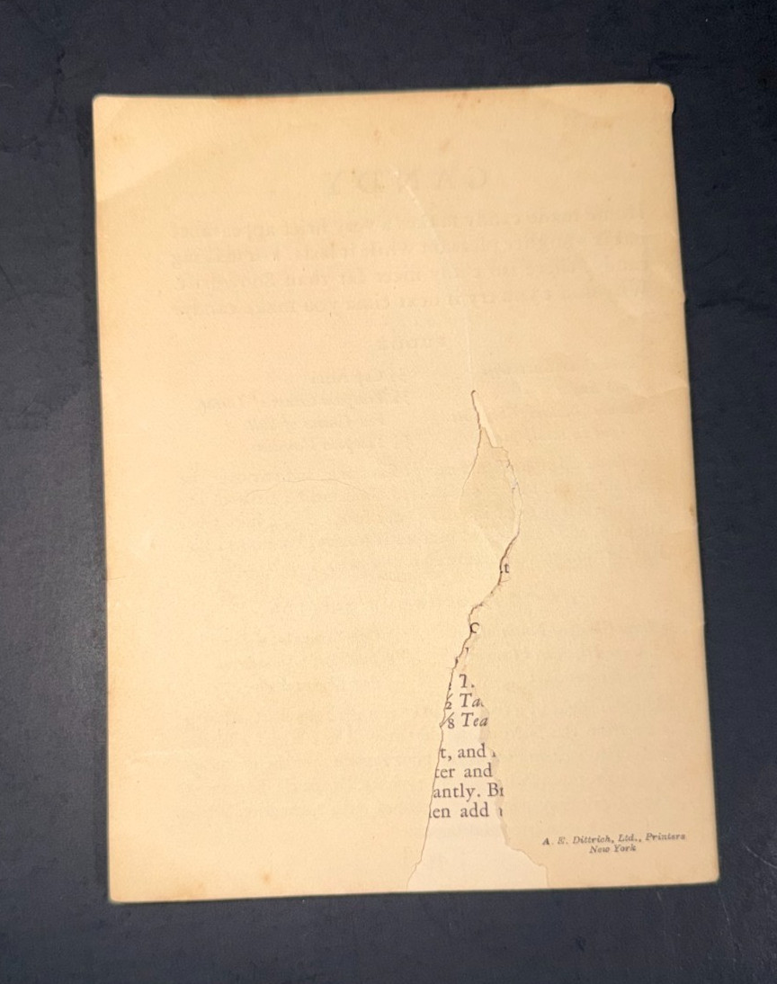 FOR MAKING GOOD THINGS TO EAT Cookbook ~ 1929 ~ Wesson Oil Snowdrift ~ 44 Pages