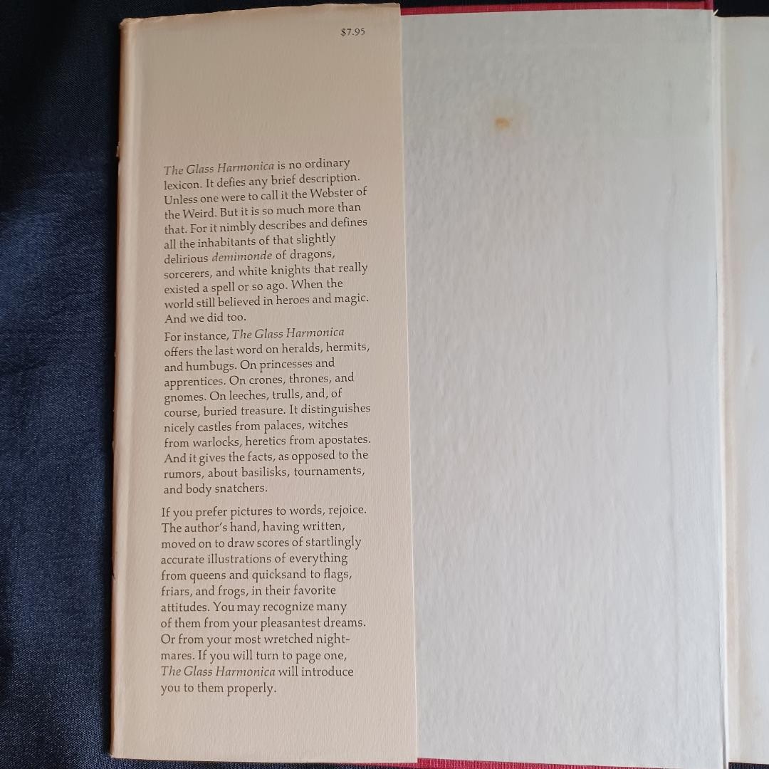 The Glass Harmonica by Barbara Byfield 1st Printing 1967 Illustrated 52022 HC/DJ