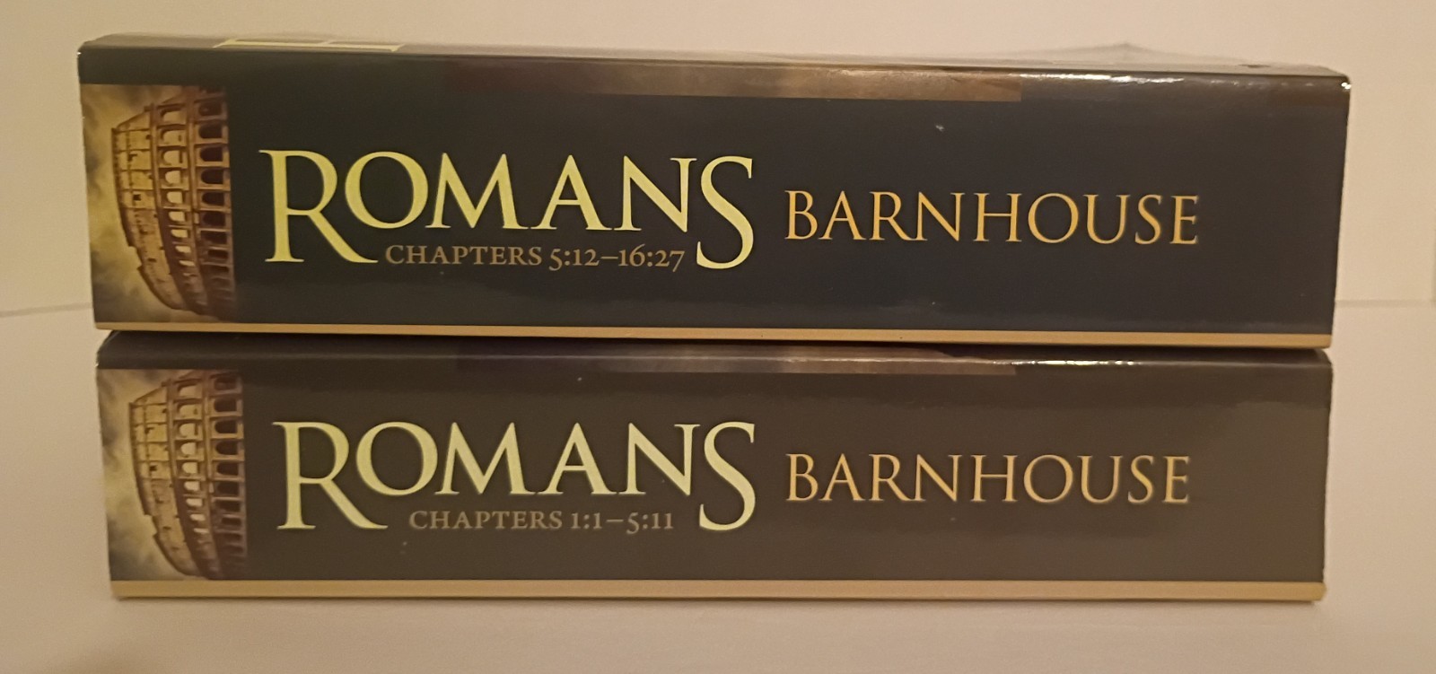 Romans PB Book Bible Doctrine Donald Barnhouse Volume 1 & 2 Chapters 1-16 Lot 2