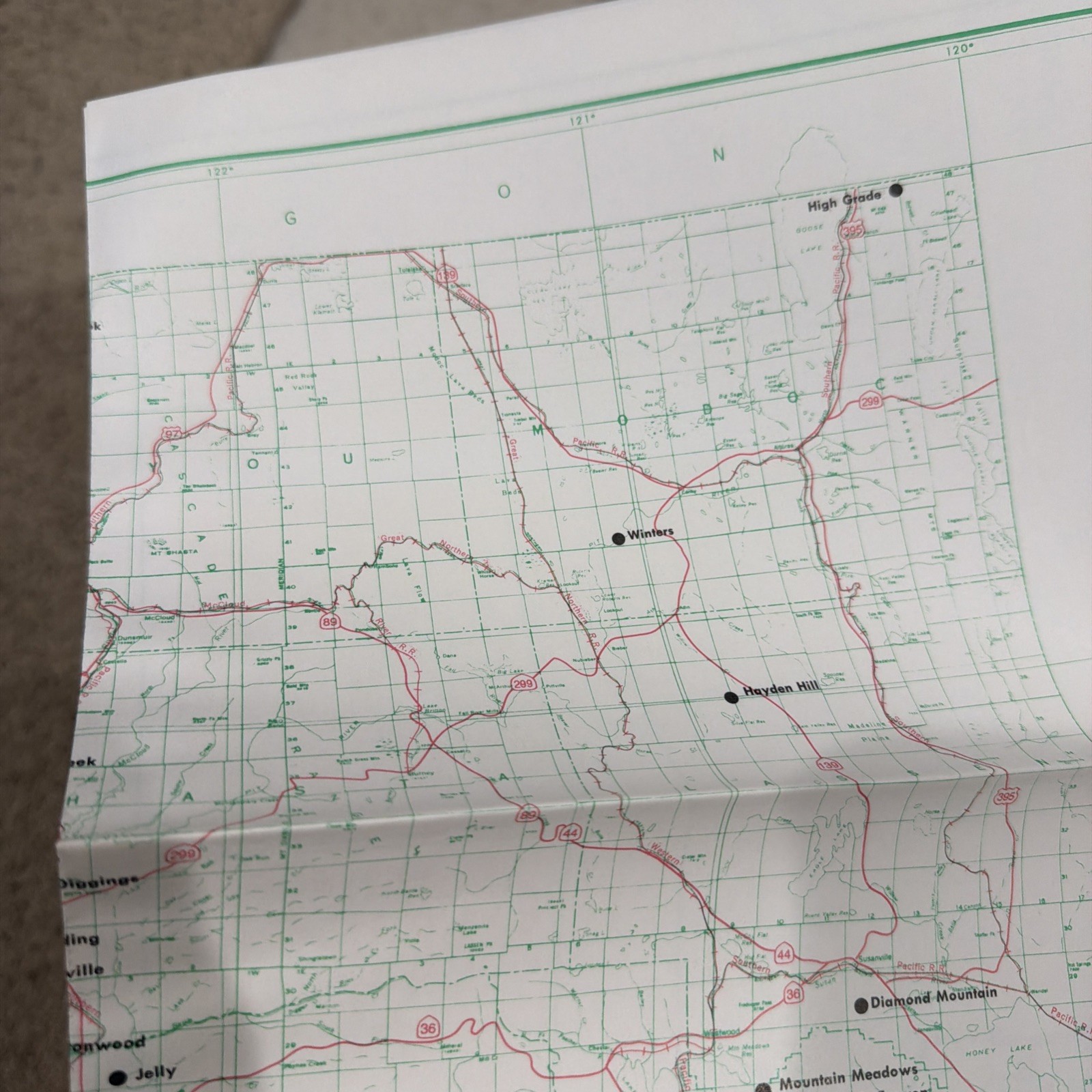 Gold Districts Of California Bulletin 193 w/ Fold-Out Map 6th Printing 1992