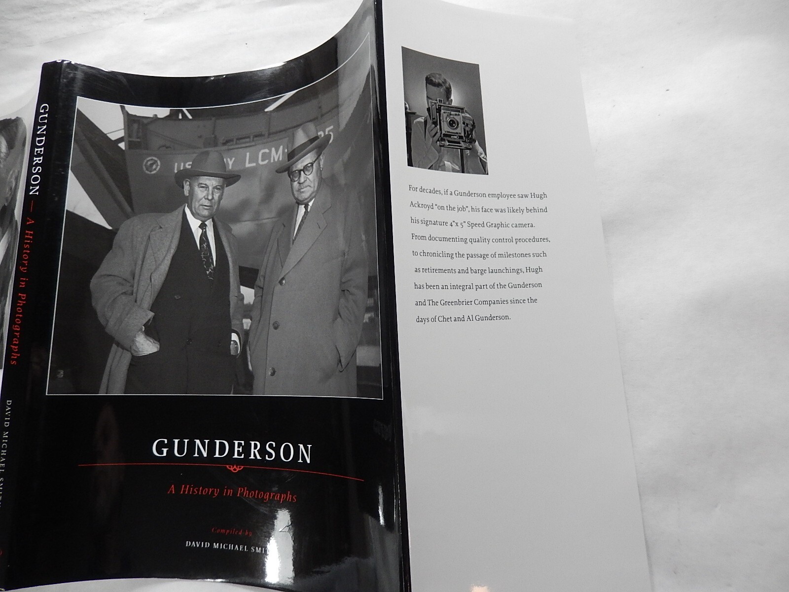 Gunderson: A History in Photographs by David Michael Smith, 2007, 1st Edition
