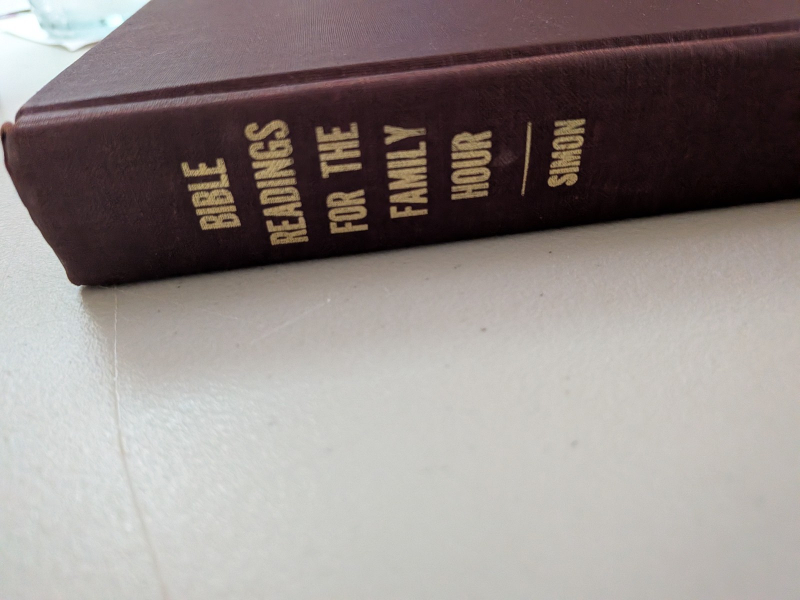 Bible Readings for the Family Hour, Martin P. Simon, 1954 Moody Press Hardcover