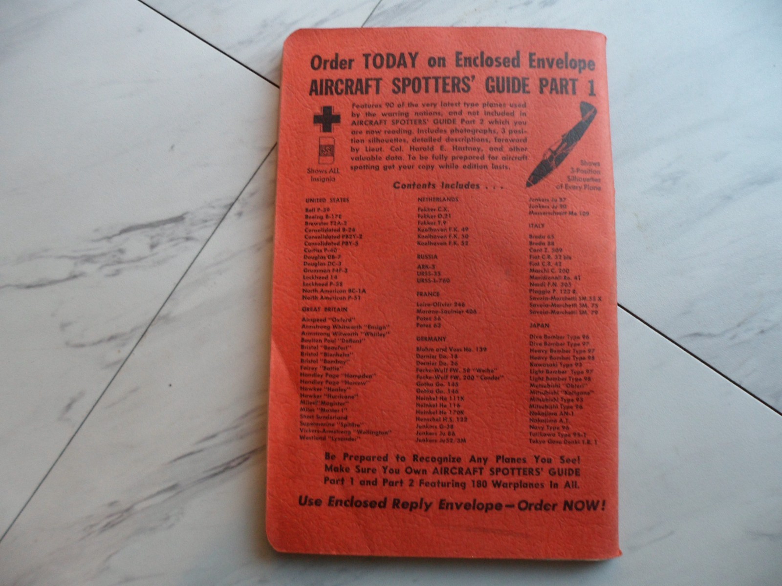 Aircraft Spotters Guide by Lt. Col Harold E. Hartney part 2