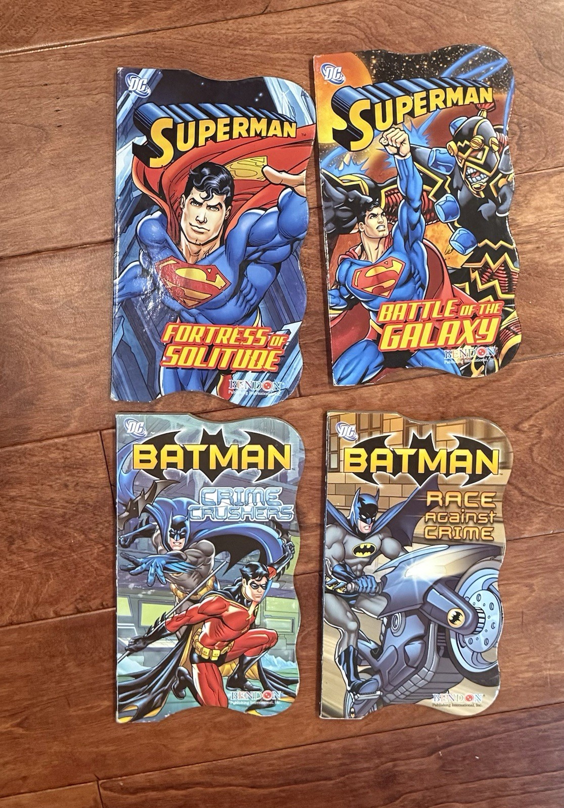 Bendon Publishing DC Superman/ Batman Book Lot Of 4