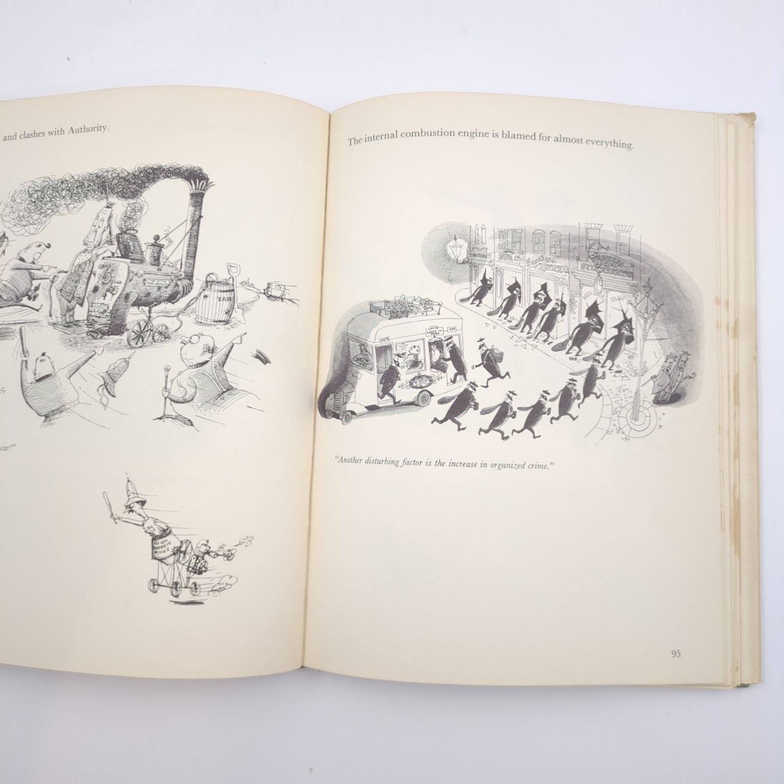 Emett’s Domain Rowland Emett 1953 First Edition Illustrated Harcourt Brace