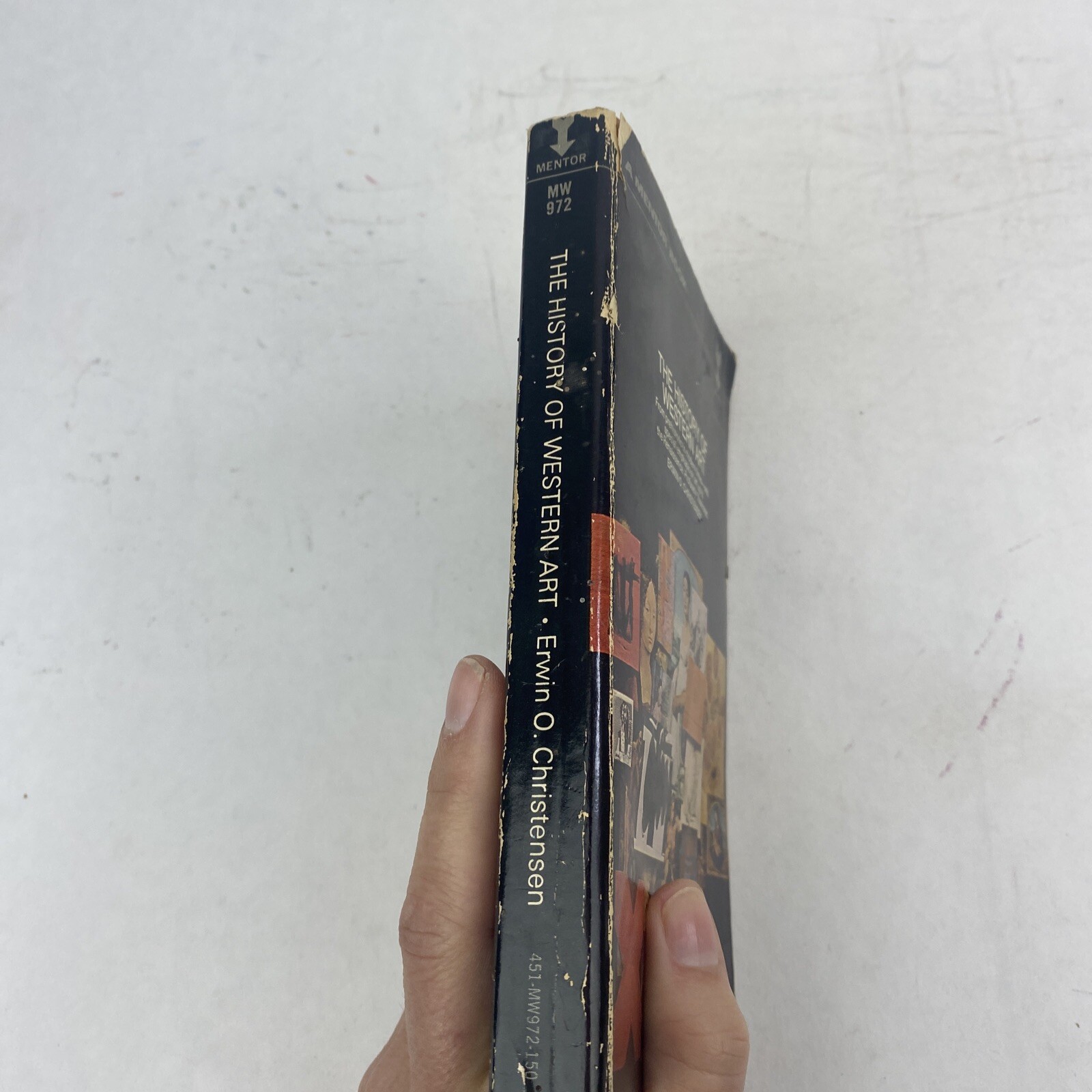 The History of Western Art by Erwin O Christensen – Mentor MT262 – 1959