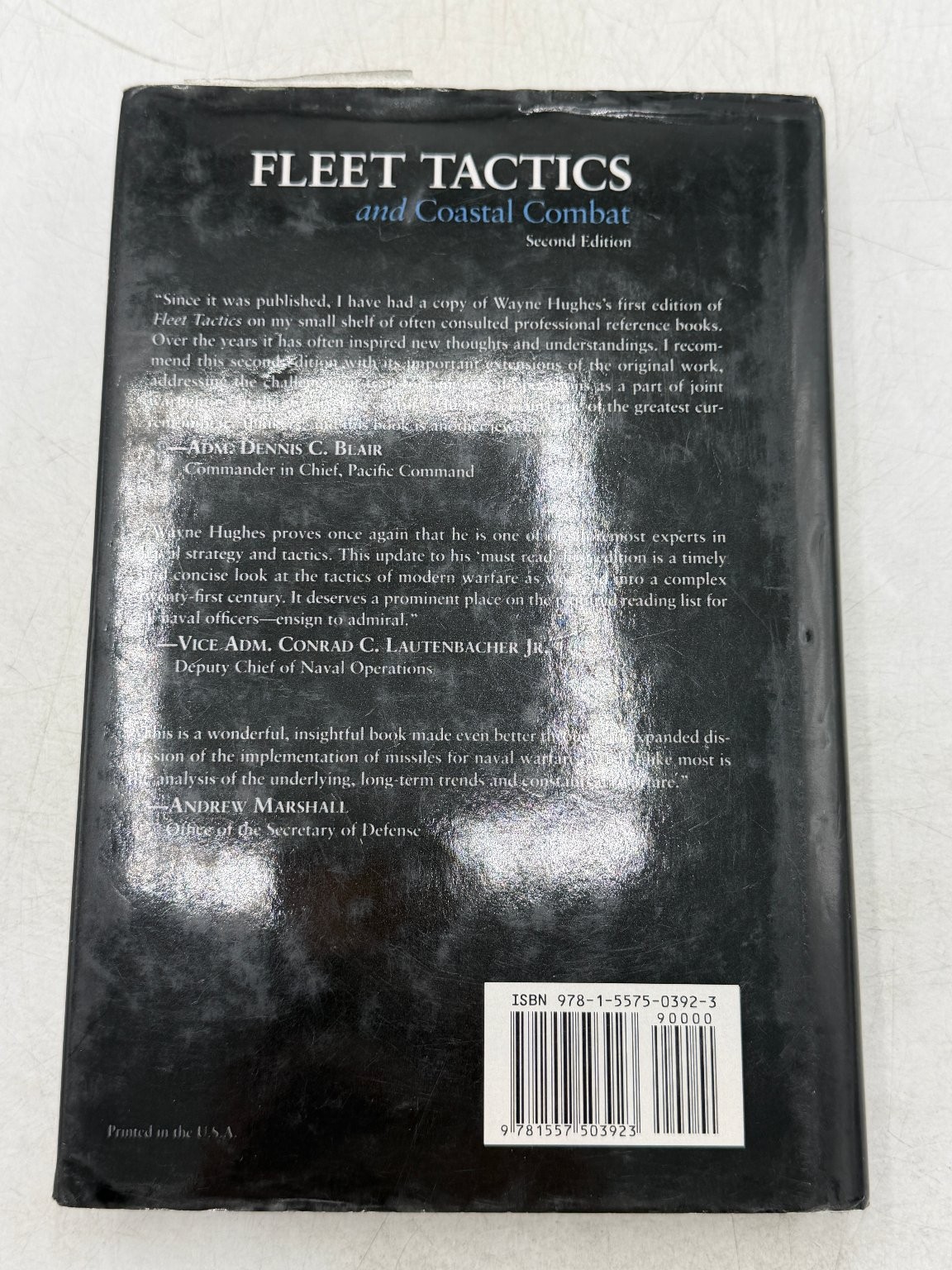 Fleet Tactics and Coastal Combat Hughes 2000 Second Edition Naval Warfare