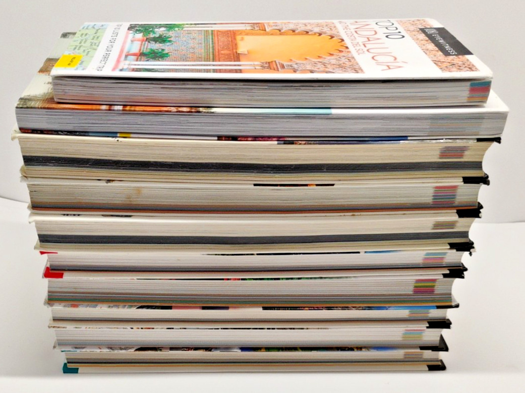DK Eyewitness Travel Guide Book Lot 10 London Paris Japan Switzerland DC Europe